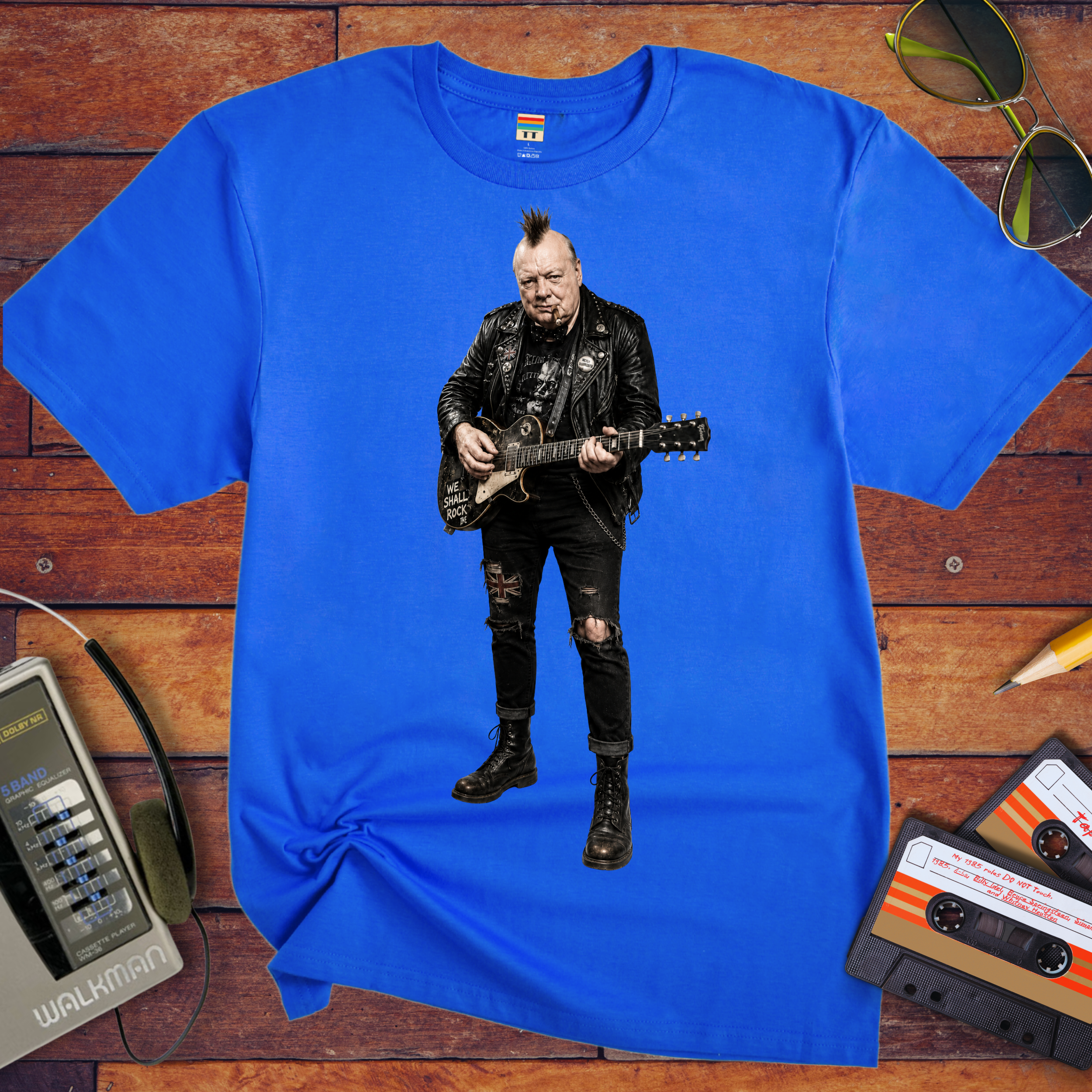 'Churchill Punk' Funny T-Shirt