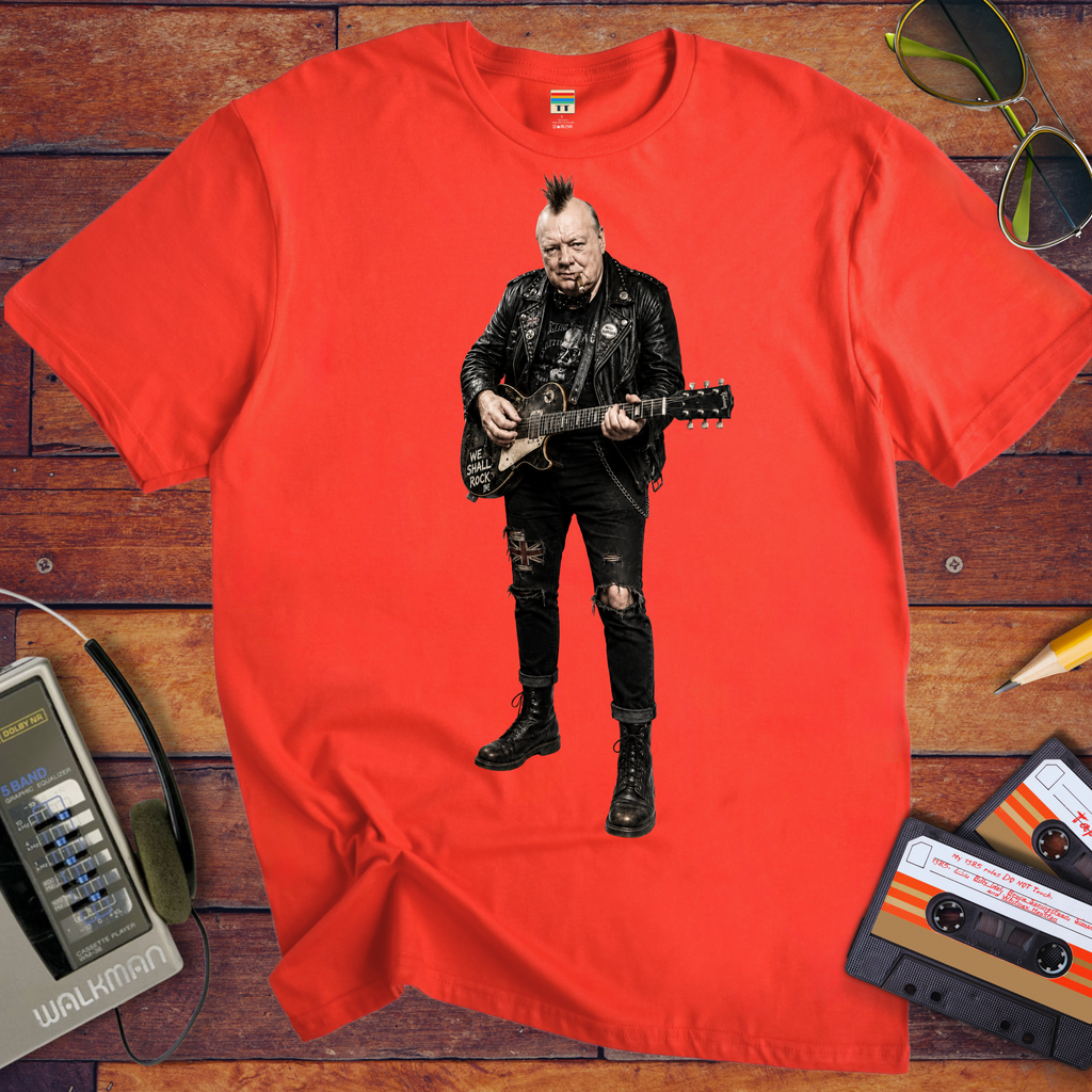 'Churchill Punk' Funny T-Shirt