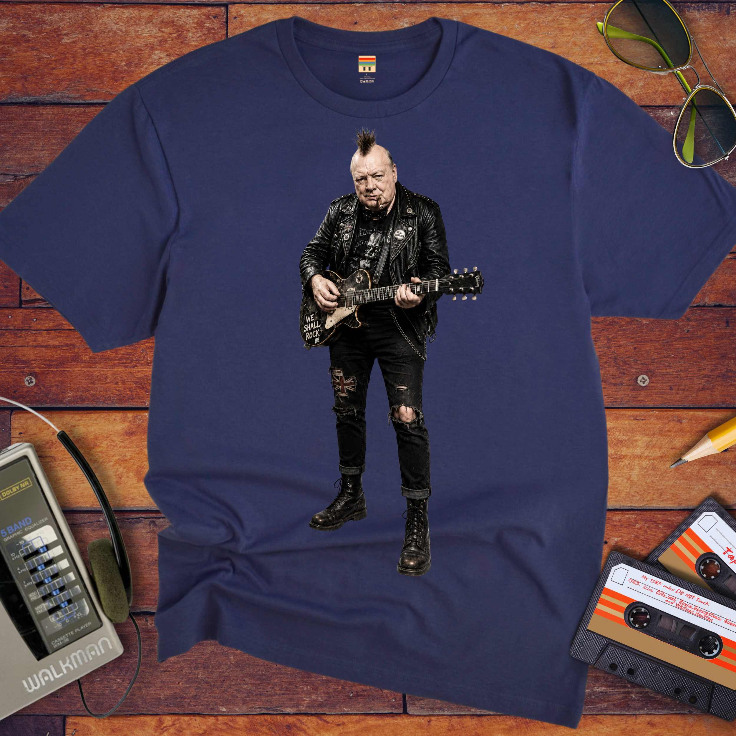 'Churchill Punk' Funny T-Shirt