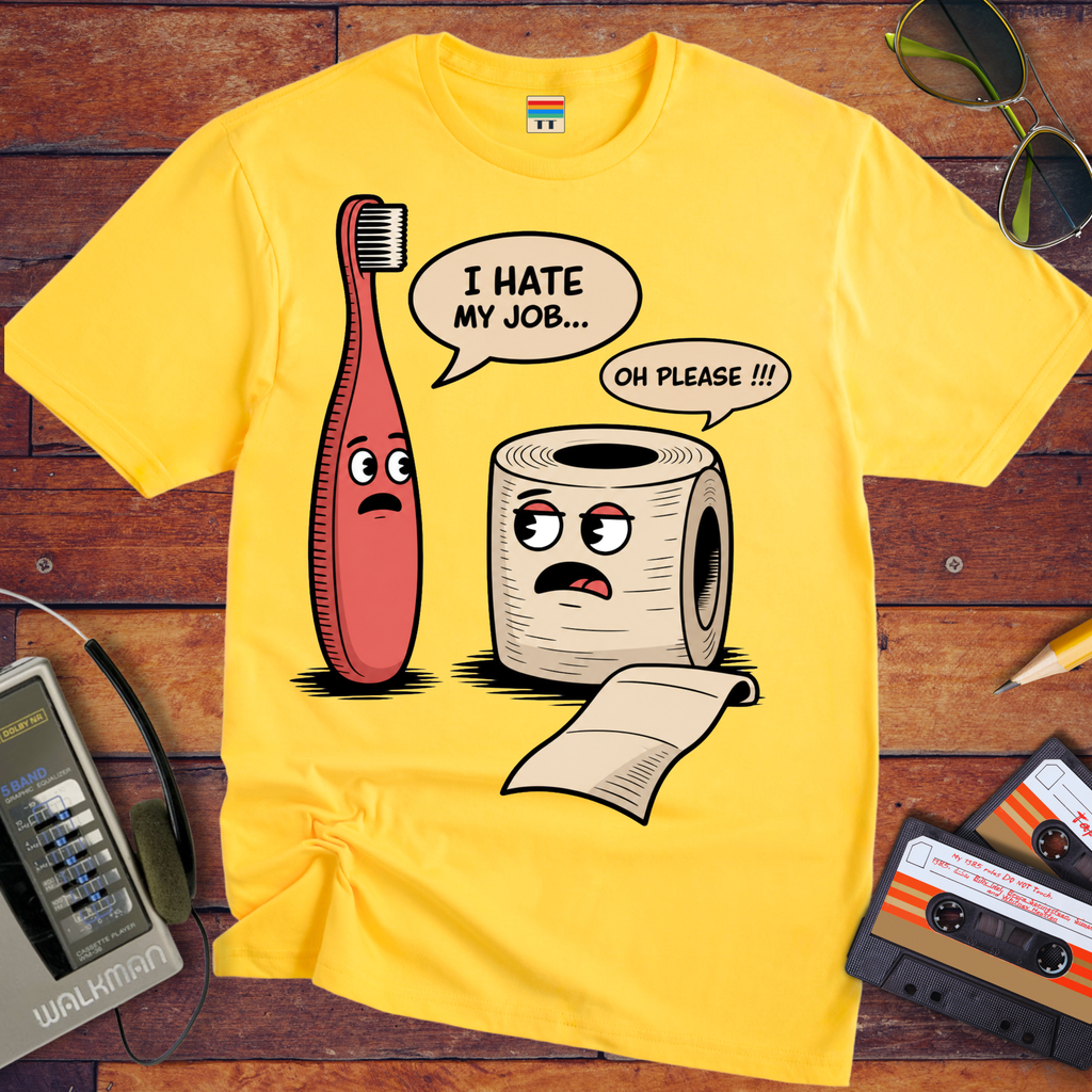 'I Hate My Job' Funny T-Shirt