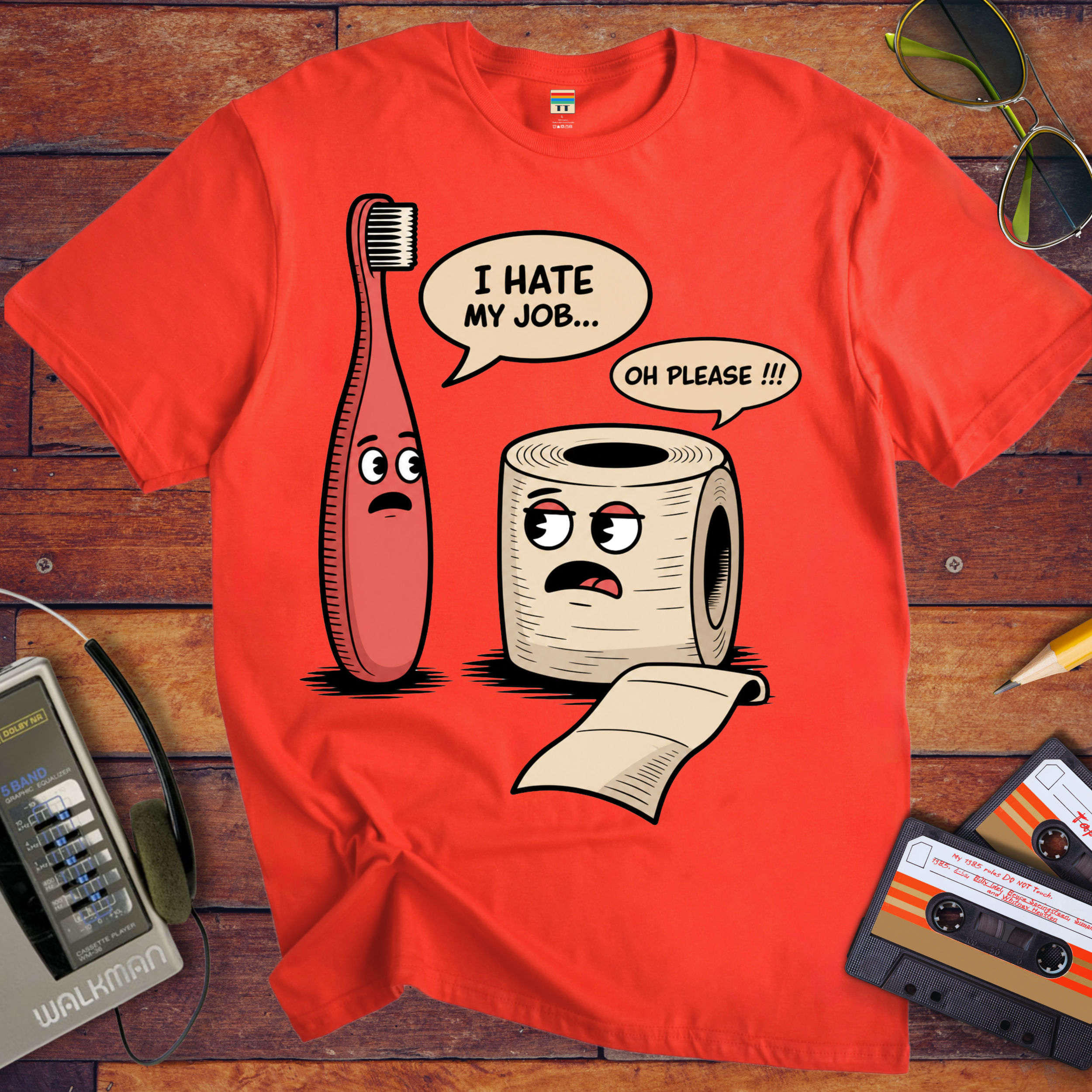 'I Hate My Job' Funny T-Shirt