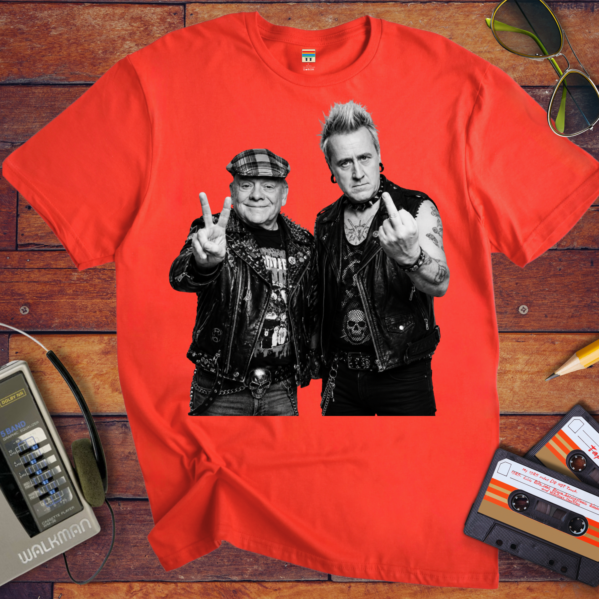 'Del and Rodney Rockers V2' Funny T-Shirt