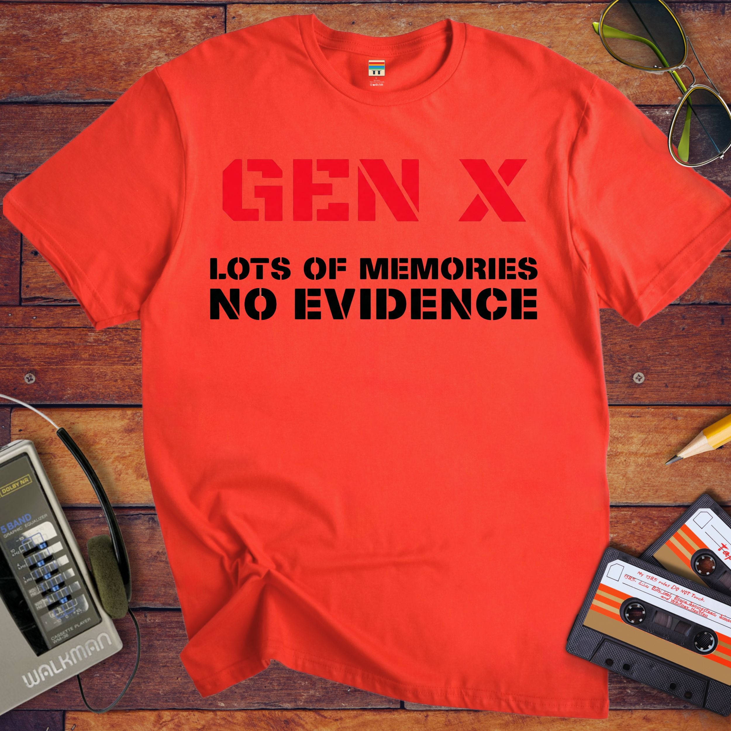 'Gen X' Funny T-Shirt