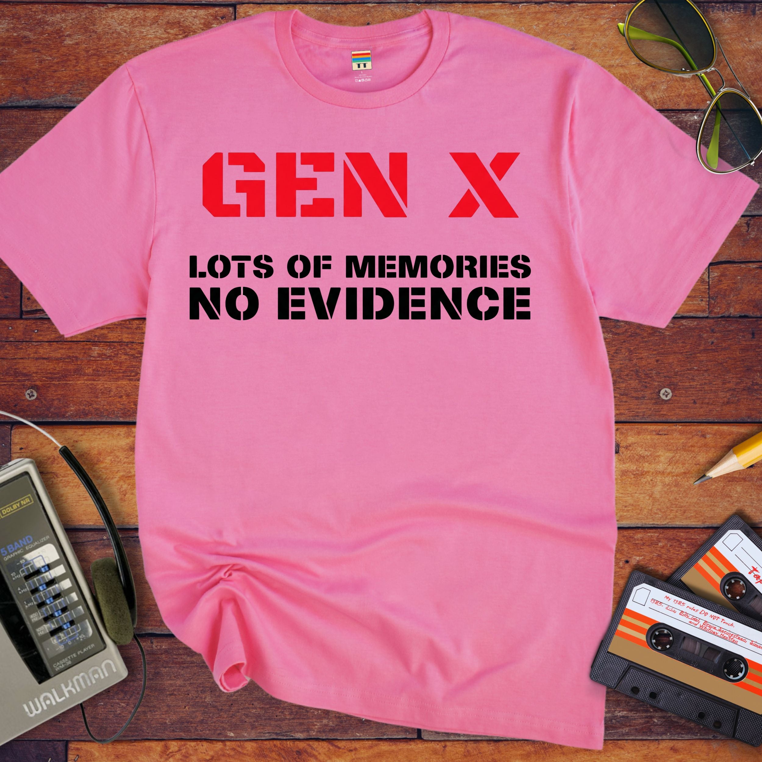 'Gen X' Funny T-Shirt