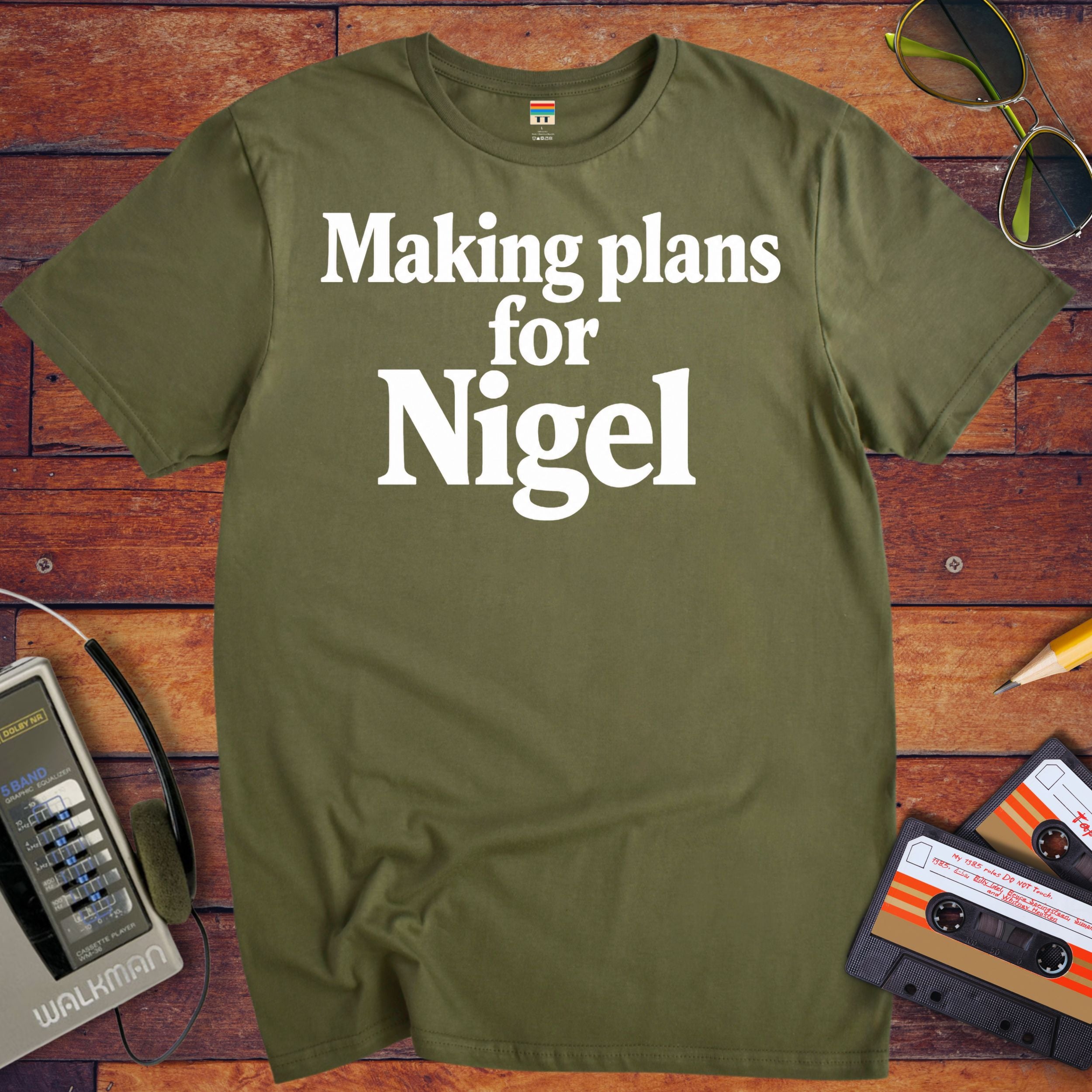 'Making Plans for Nigel' T-Shirt