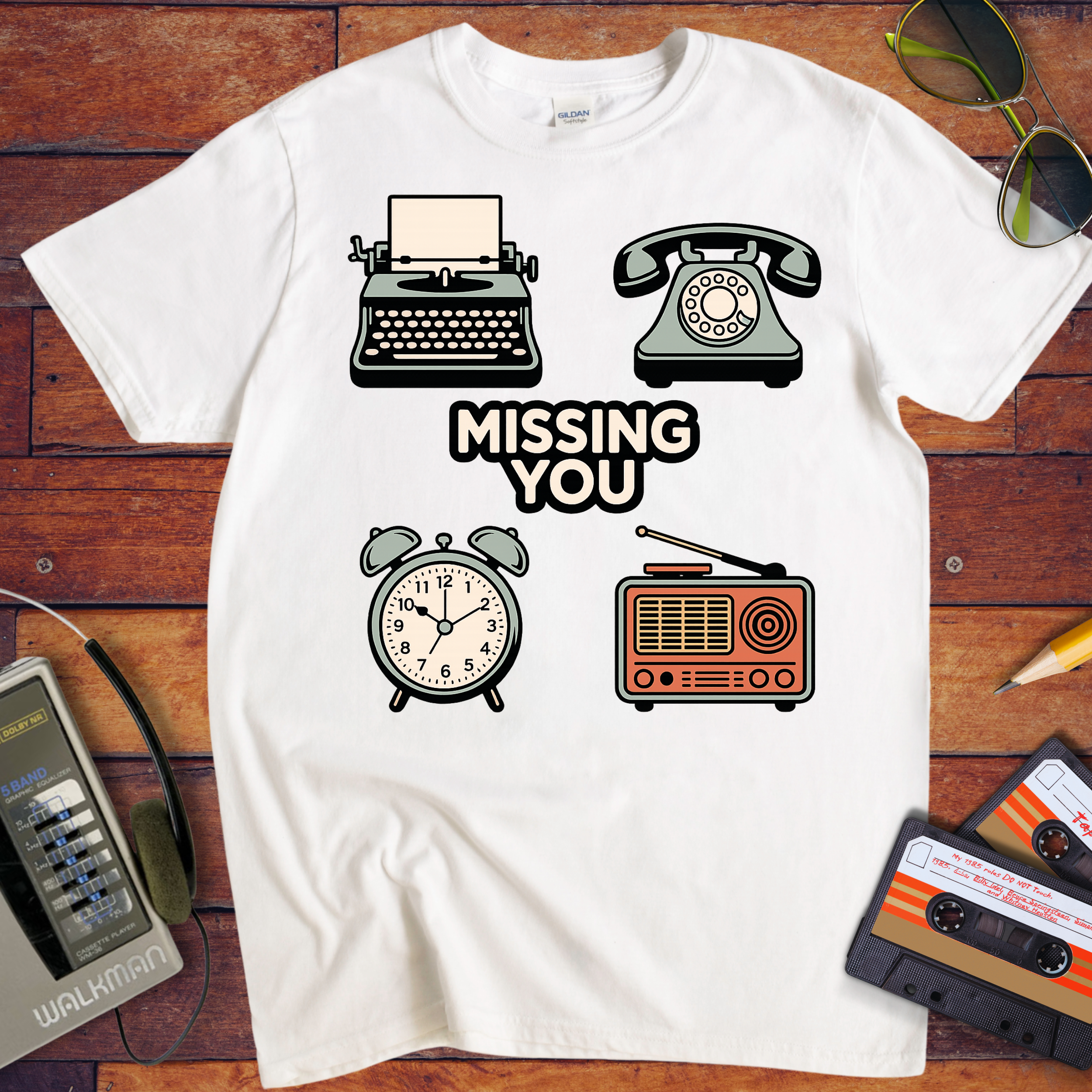 'Missing You'  FunnyT-Shirt