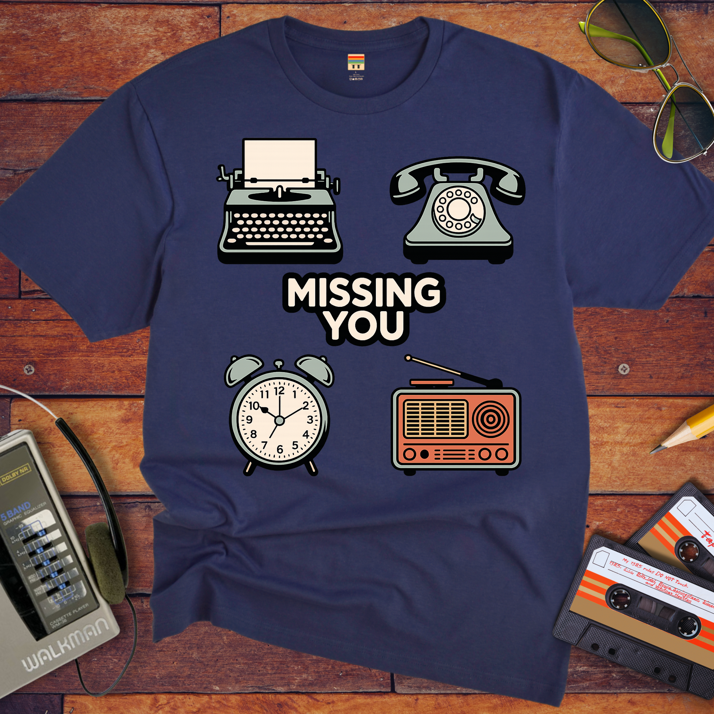 'Missing You'  FunnyT-Shirt