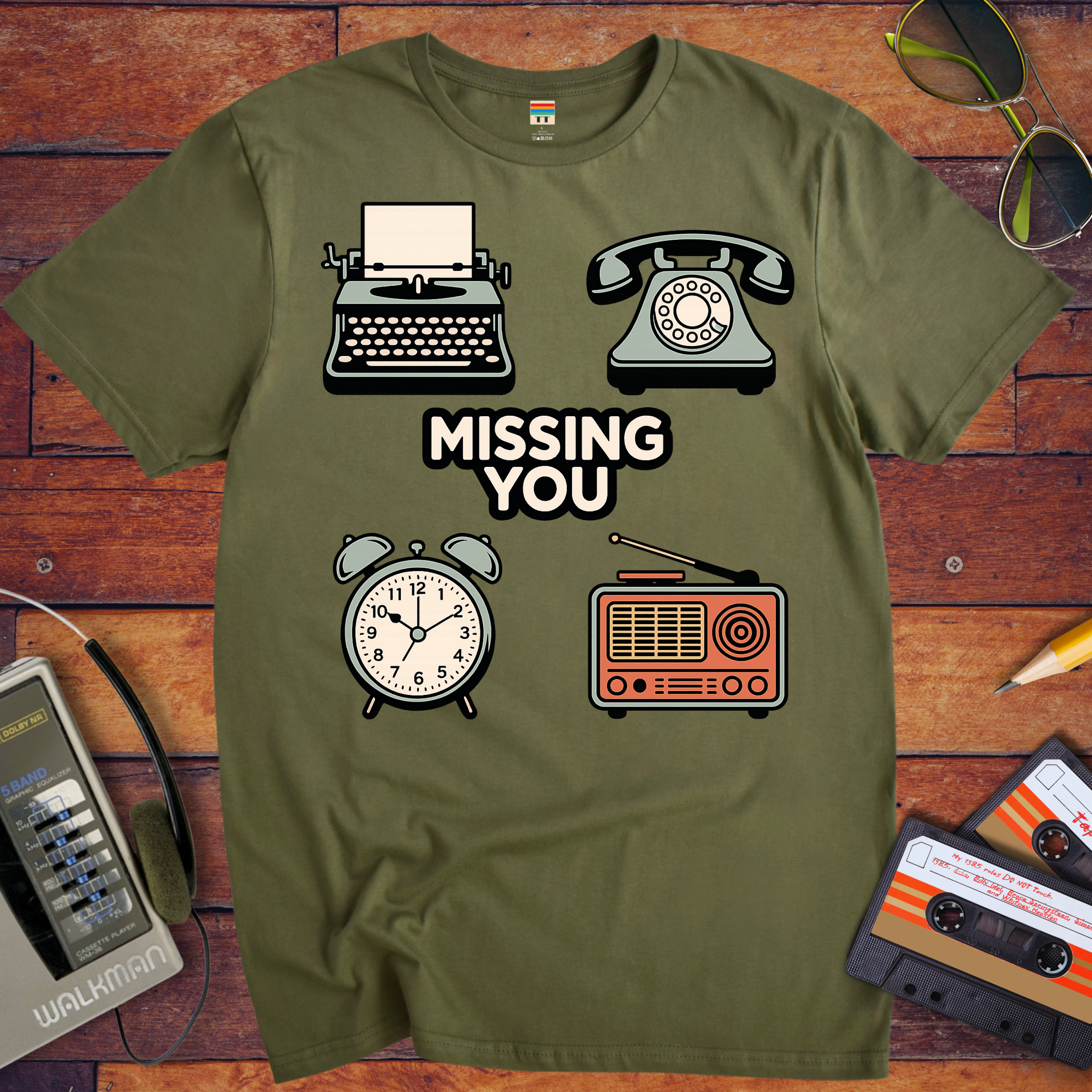 'Missing You'  FunnyT-Shirt