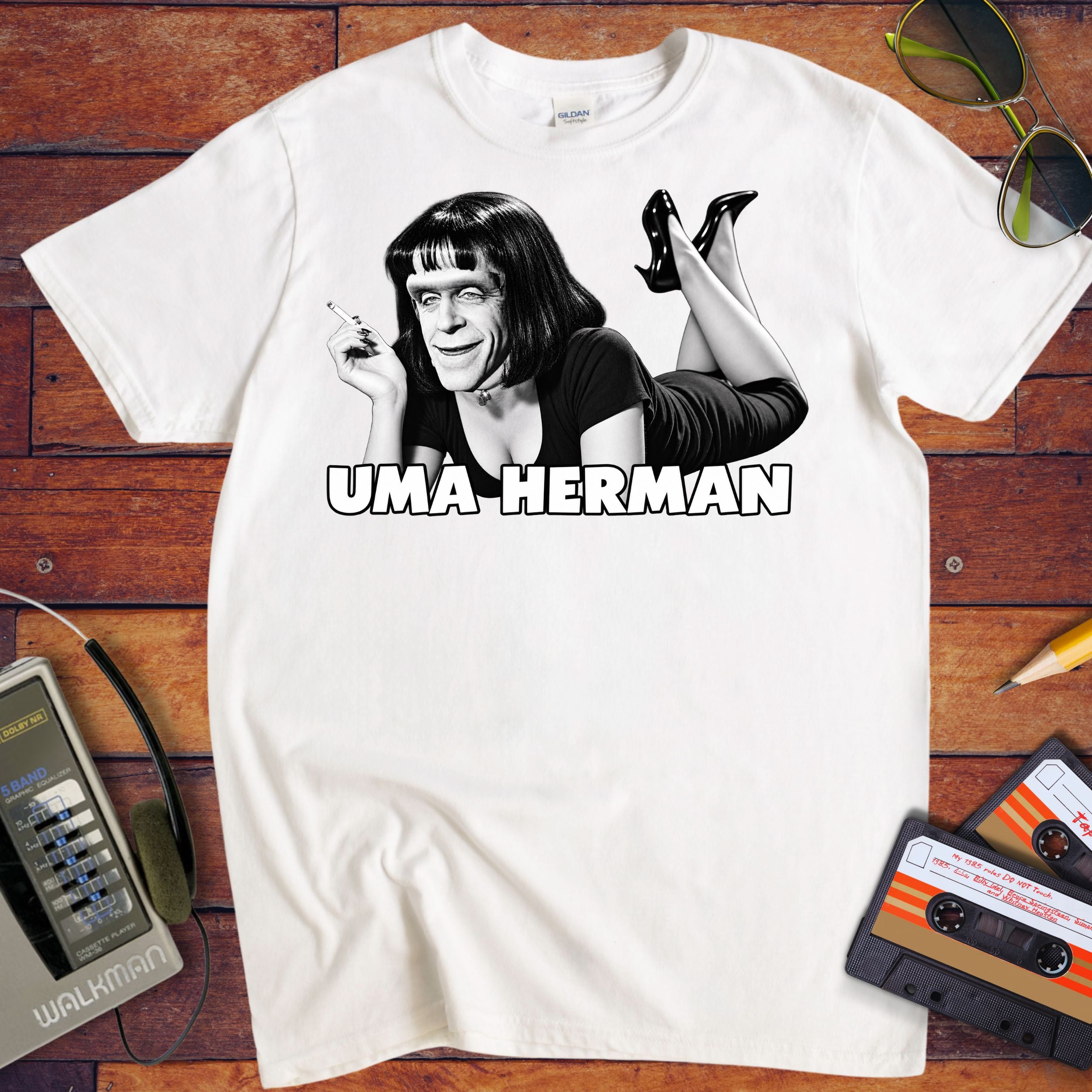 'Uma Herman'  Funny T-Shirt
