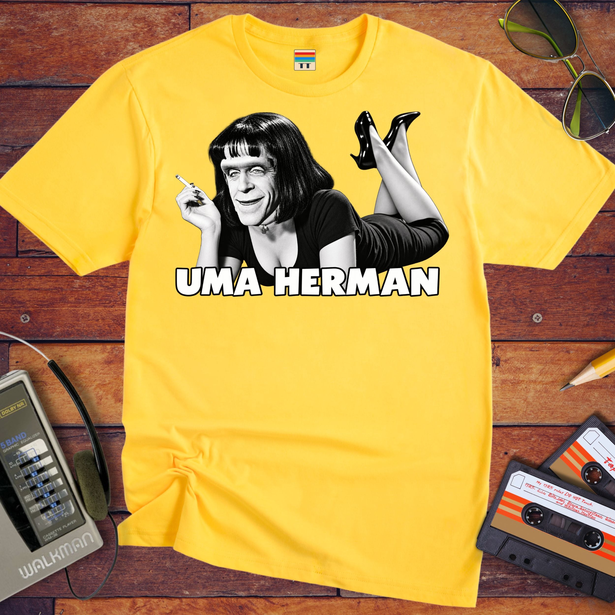 'Uma Herman'  Funny T-Shirt