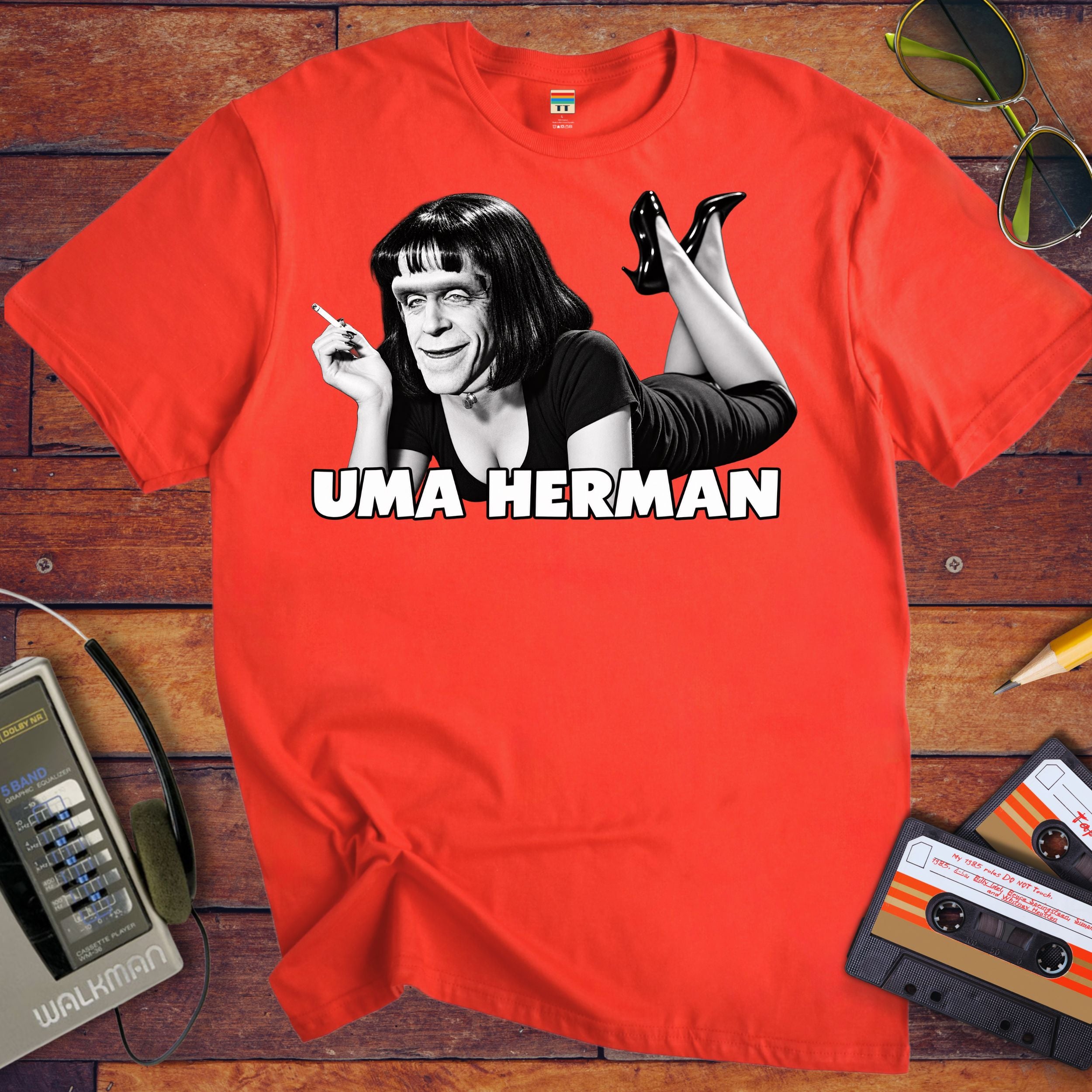 'Uma Herman'  Funny T-Shirt
