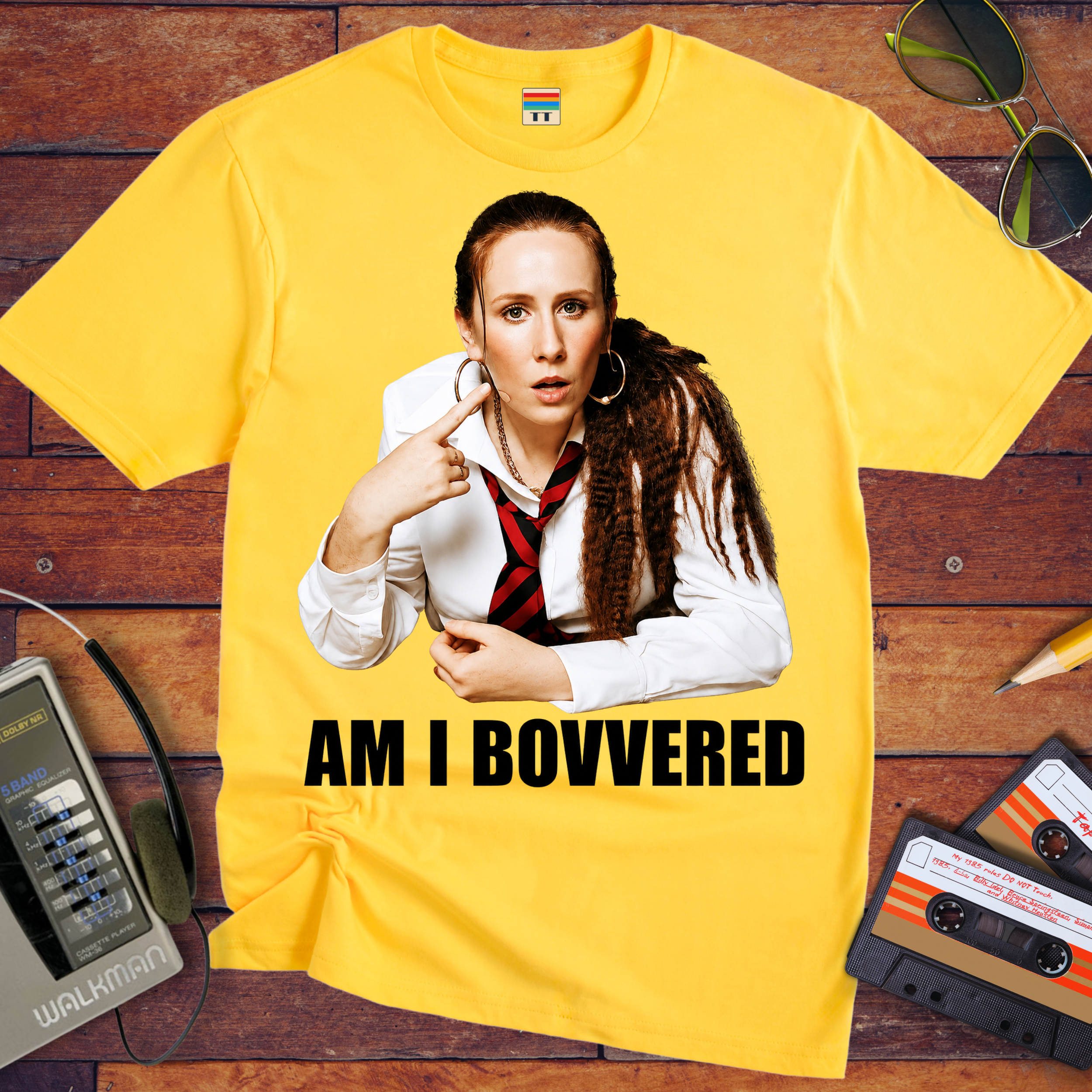 'Am I Bovvered' Funny T-Shirt