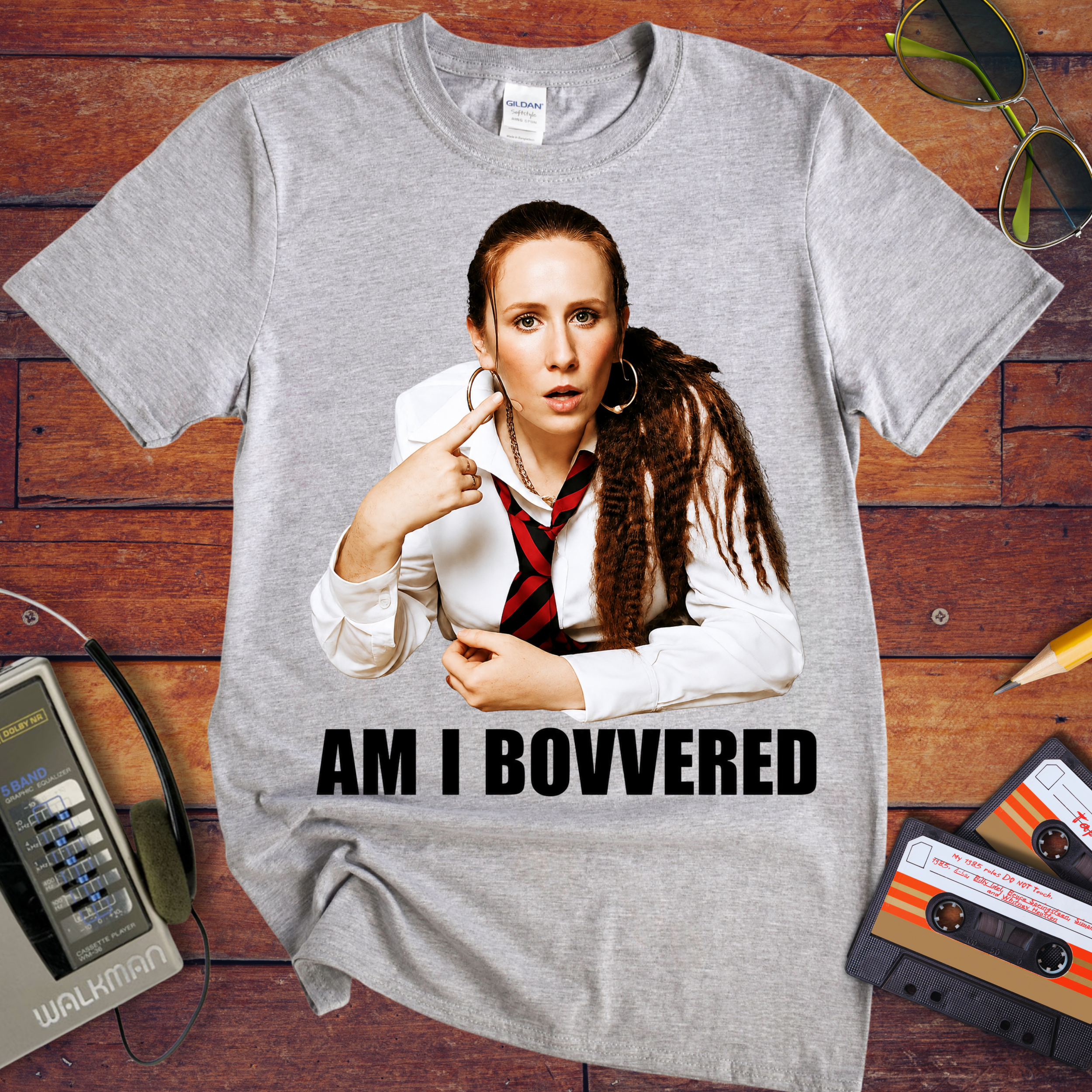 'Am I Bovvered' Funny T-Shirt