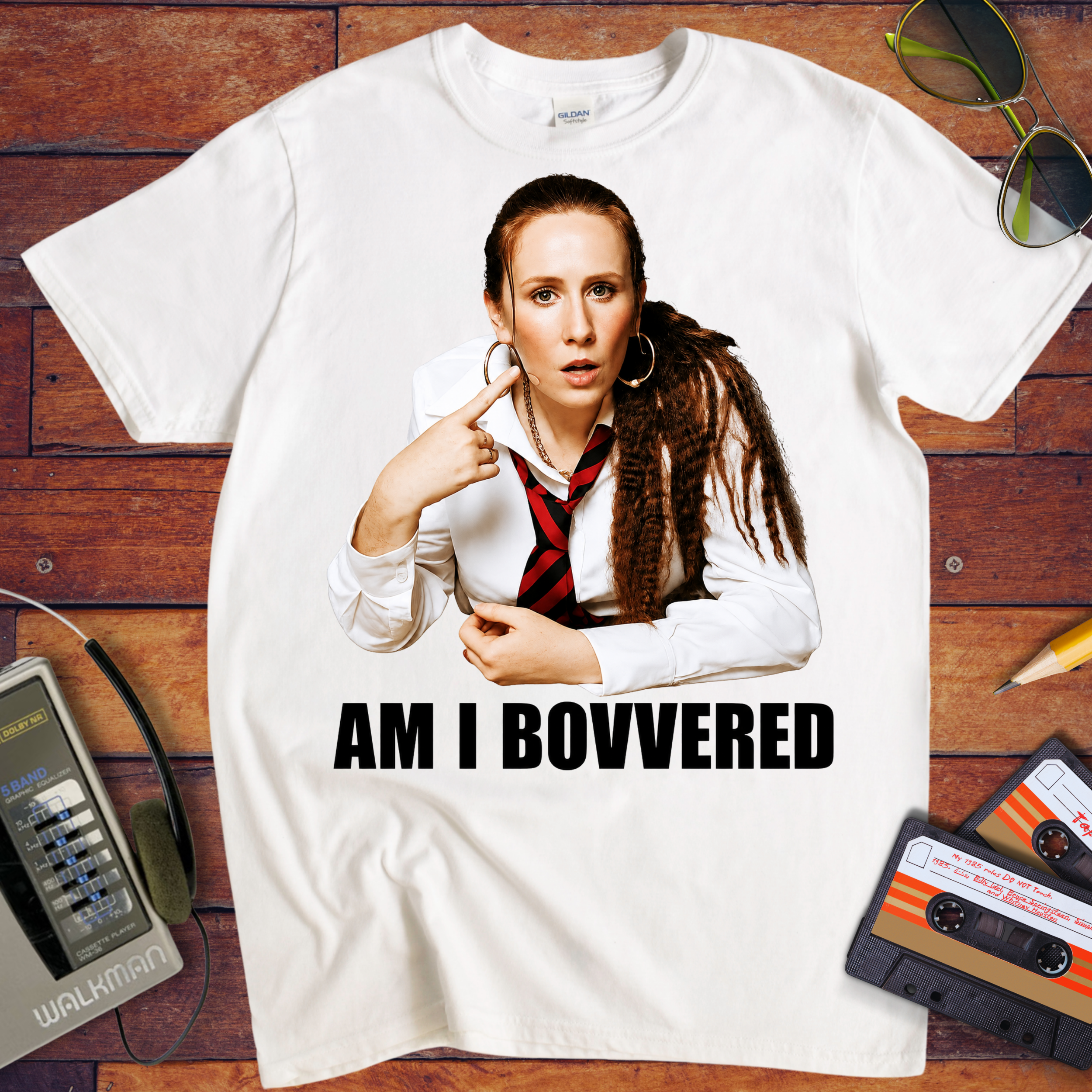 'Am I Bovvered' Funny T-Shirt