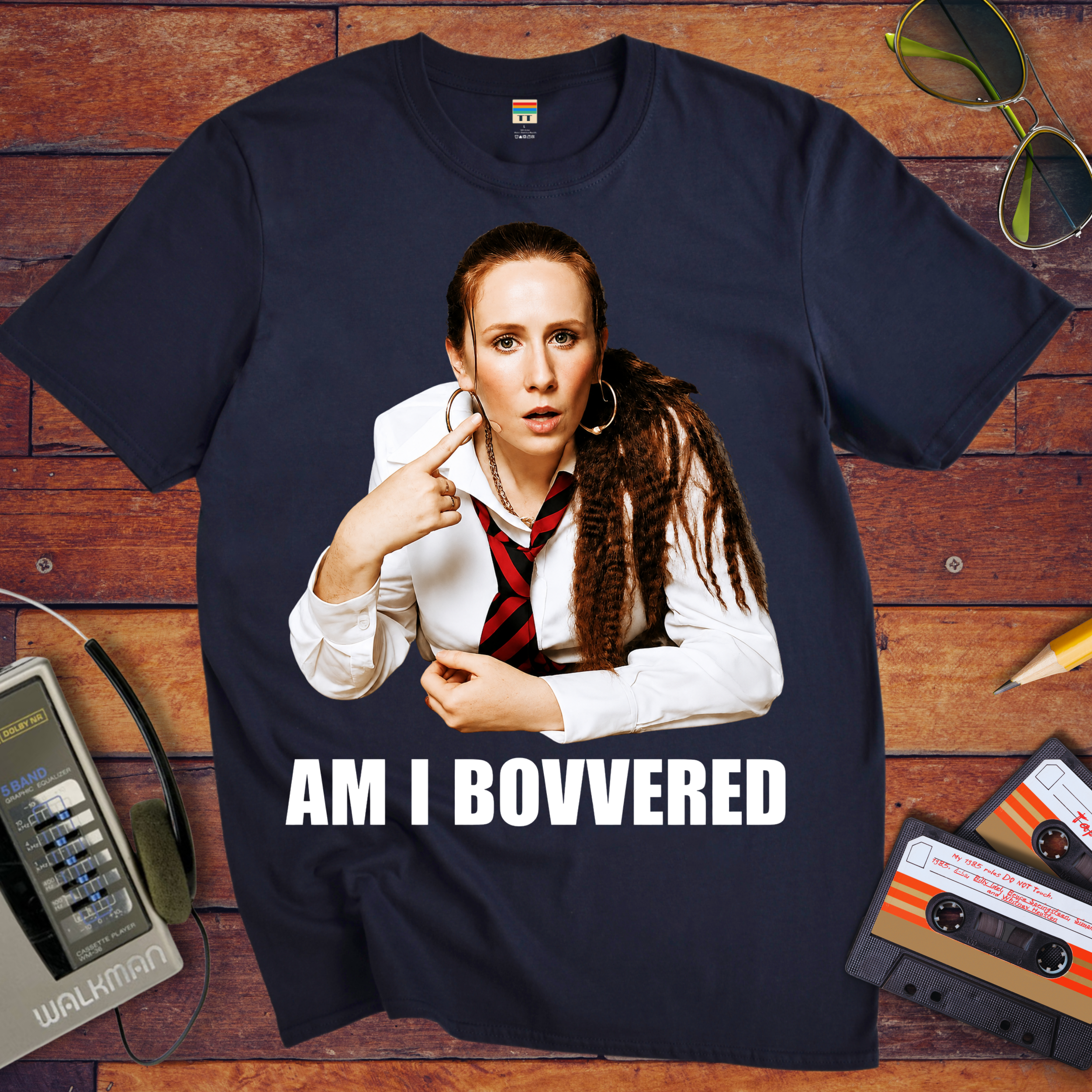 'Am I Bovvered' Funny T-Shirt