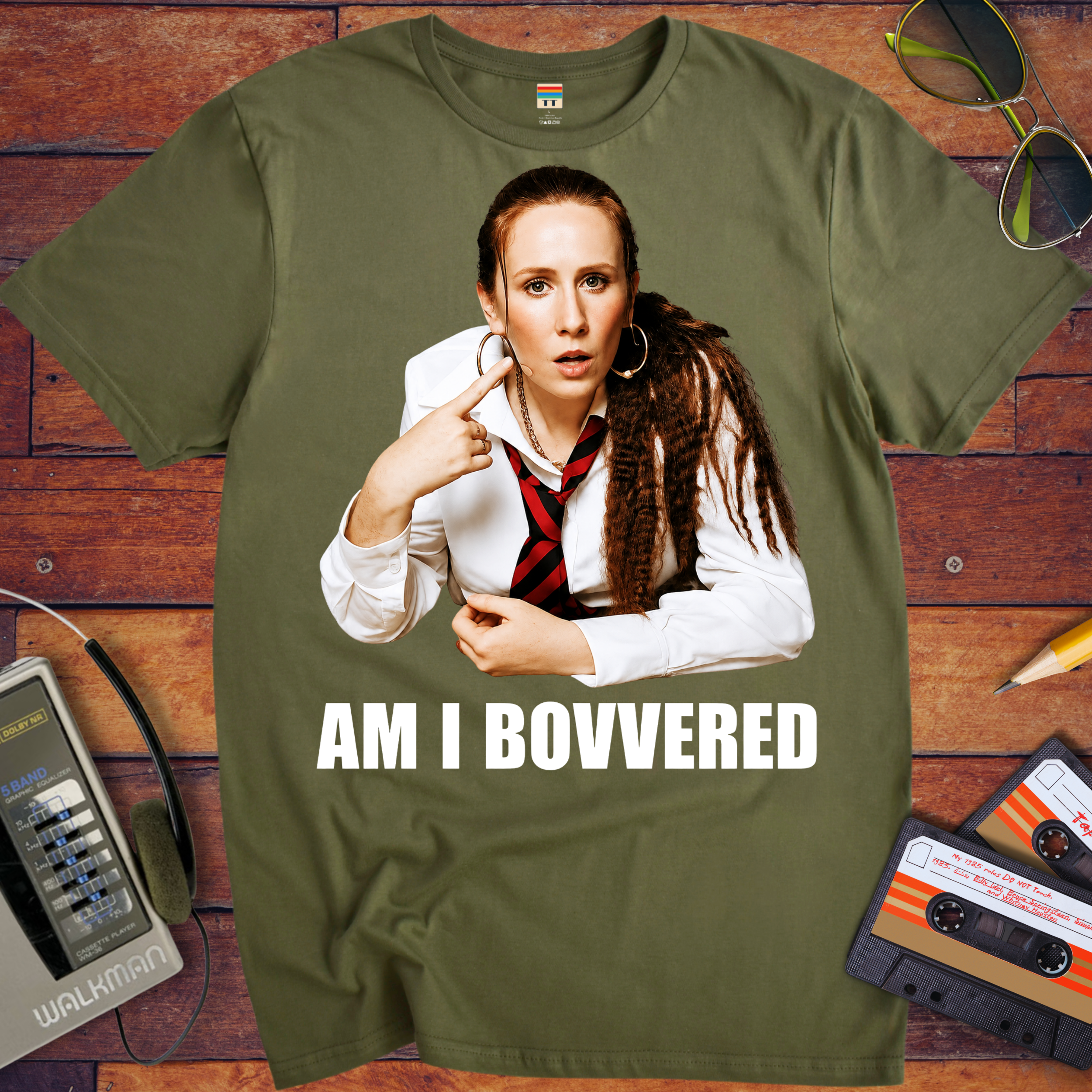'Am I Bovvered' Funny T-Shirt