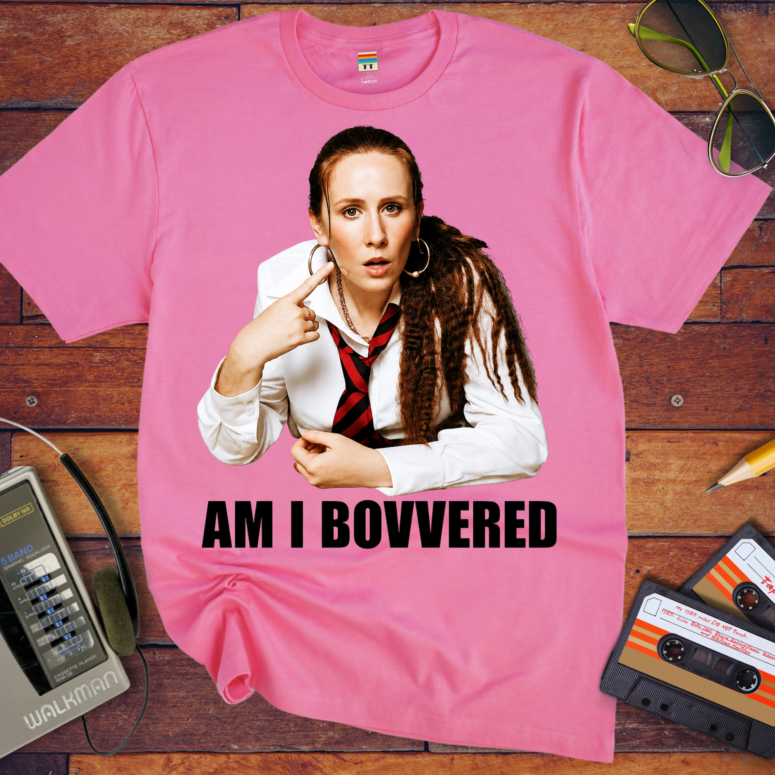 'Am I Bovvered' Funny T-Shirt
