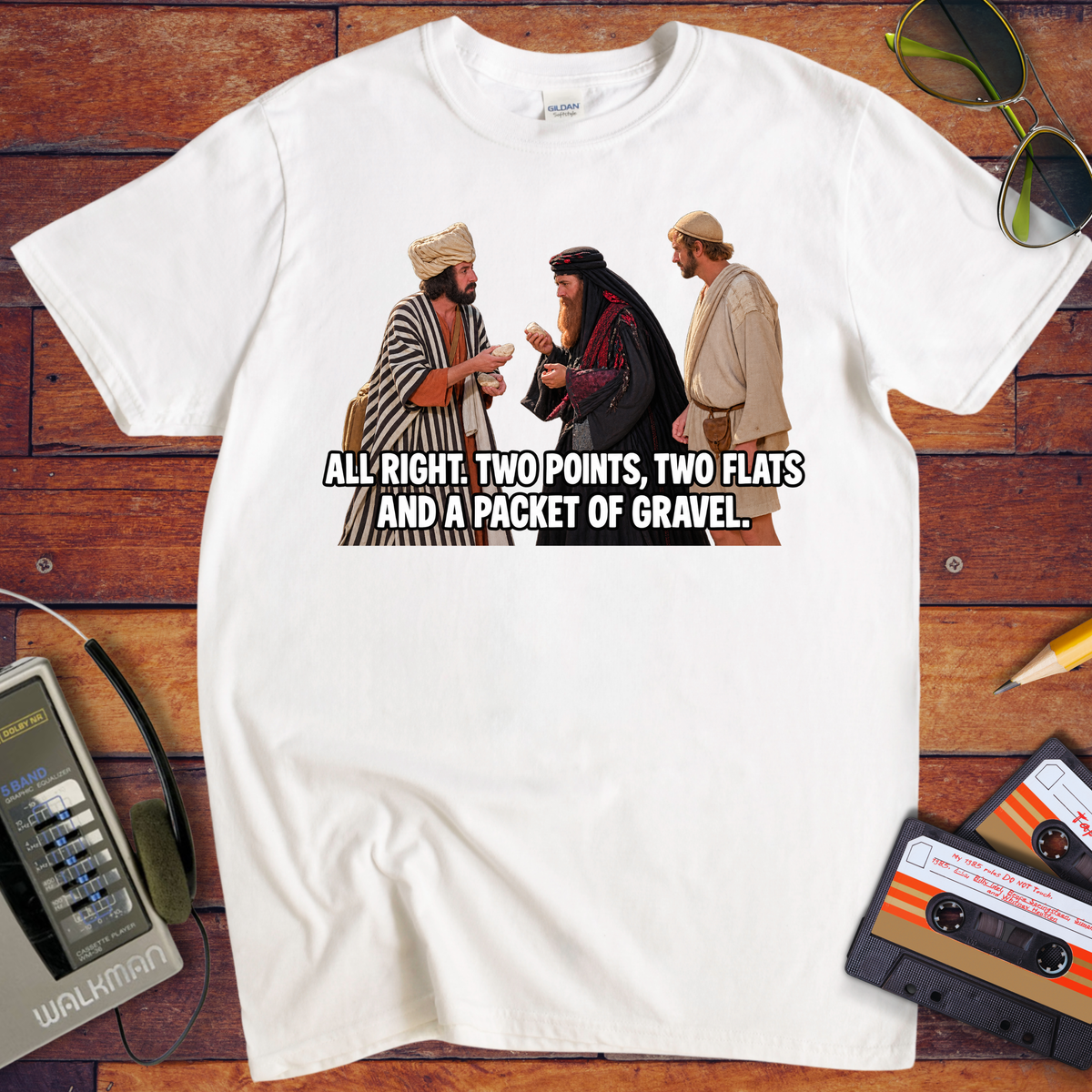 'All Right Two Points' Funny T-Shirt