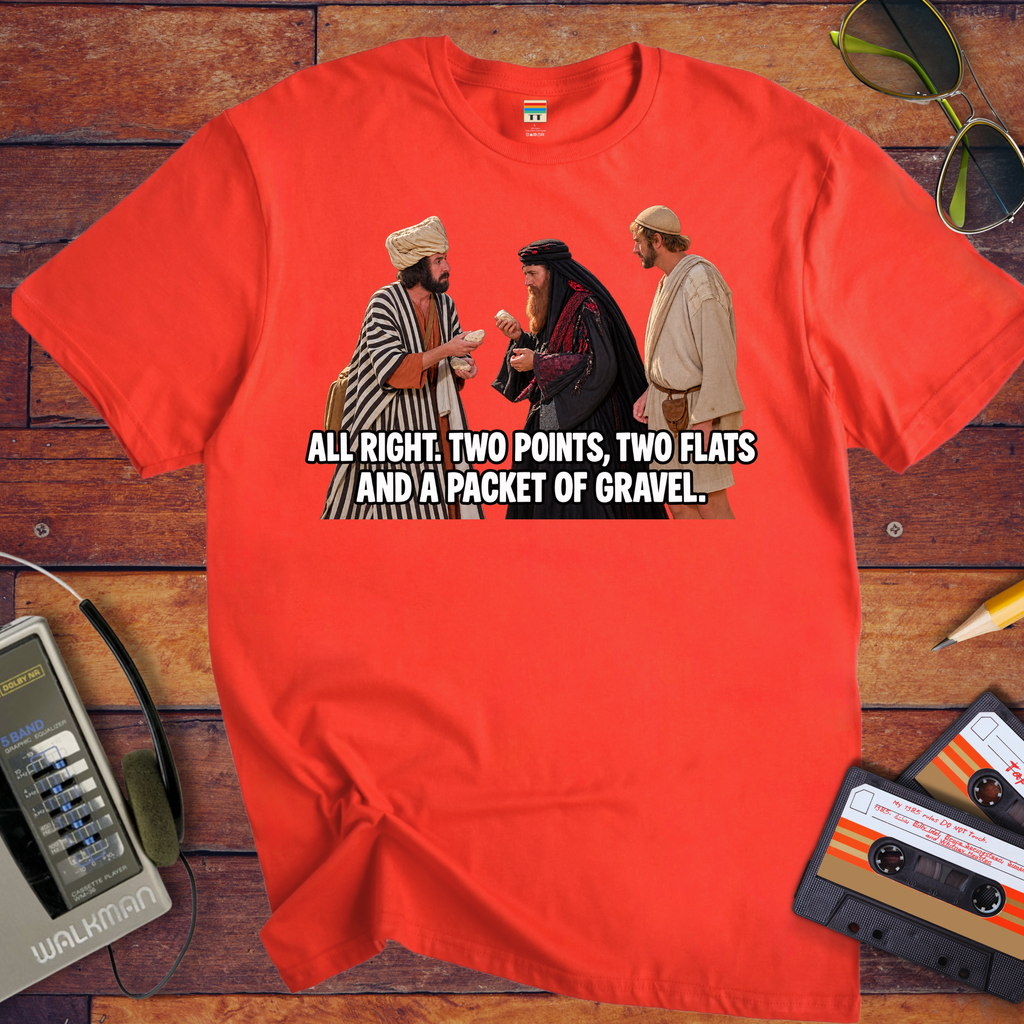 'All Right Two Points' Funny T-Shirt