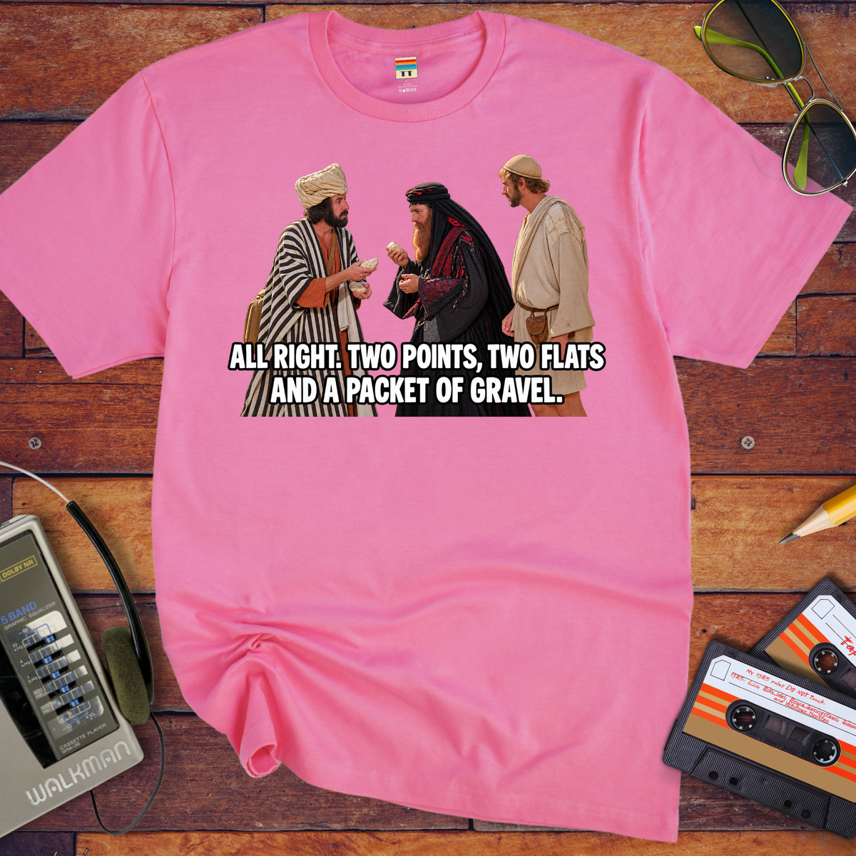 'All Right Two Points' Funny T-Shirt