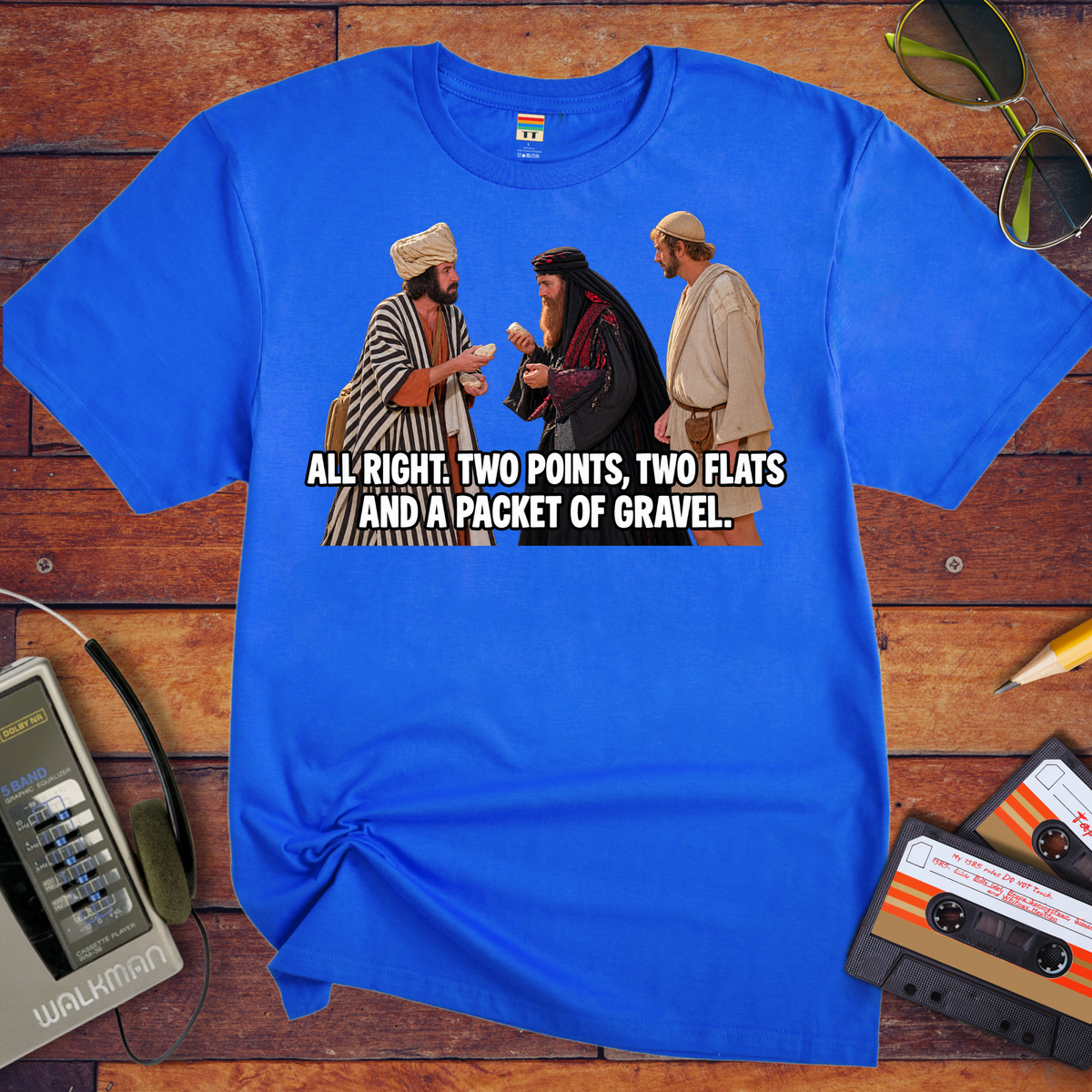 'All Right Two Points' Funny T-Shirt