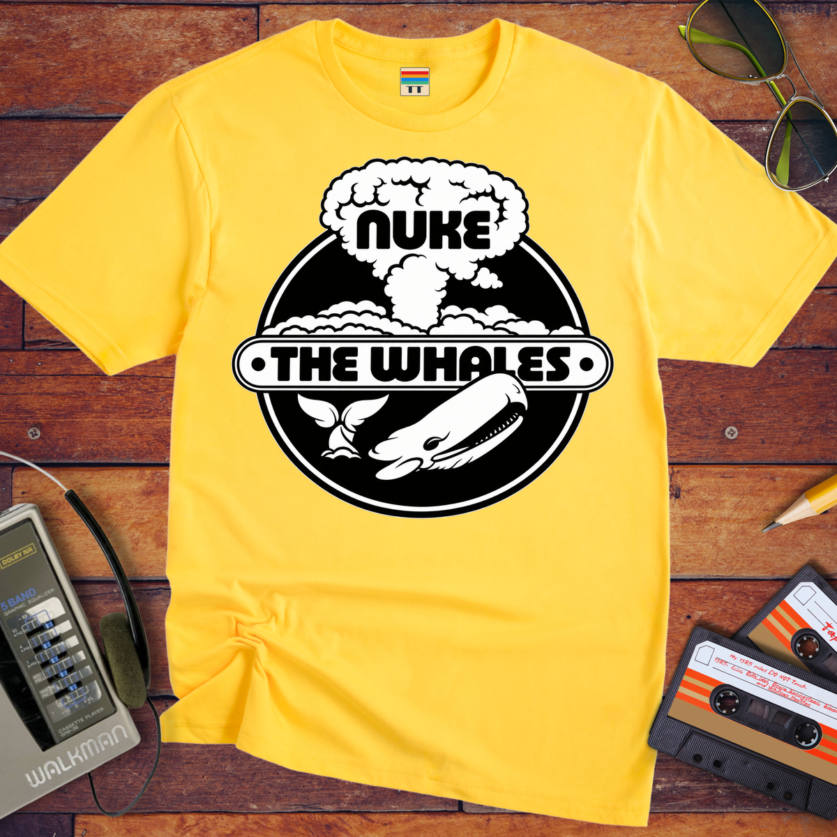 'Nuke The Wales' Funny T-Shirts