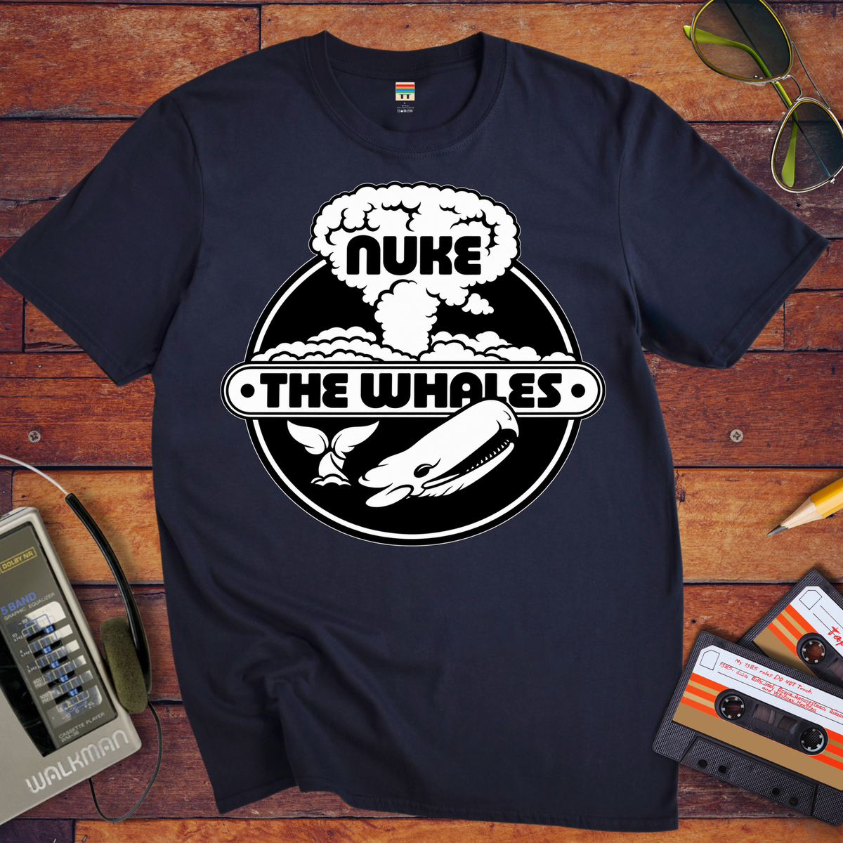'Nuke The Wales' Funny T-Shirts