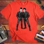 'Abbott & Costello old-school punks' Funny T-Shirts