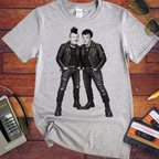 'Abbott & Costello old-school punks' Funny T-Shirts