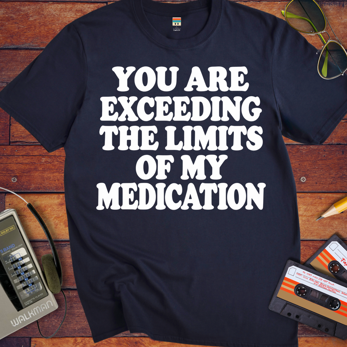 'You Are Exceeding The Limits' Funny T-Shirts