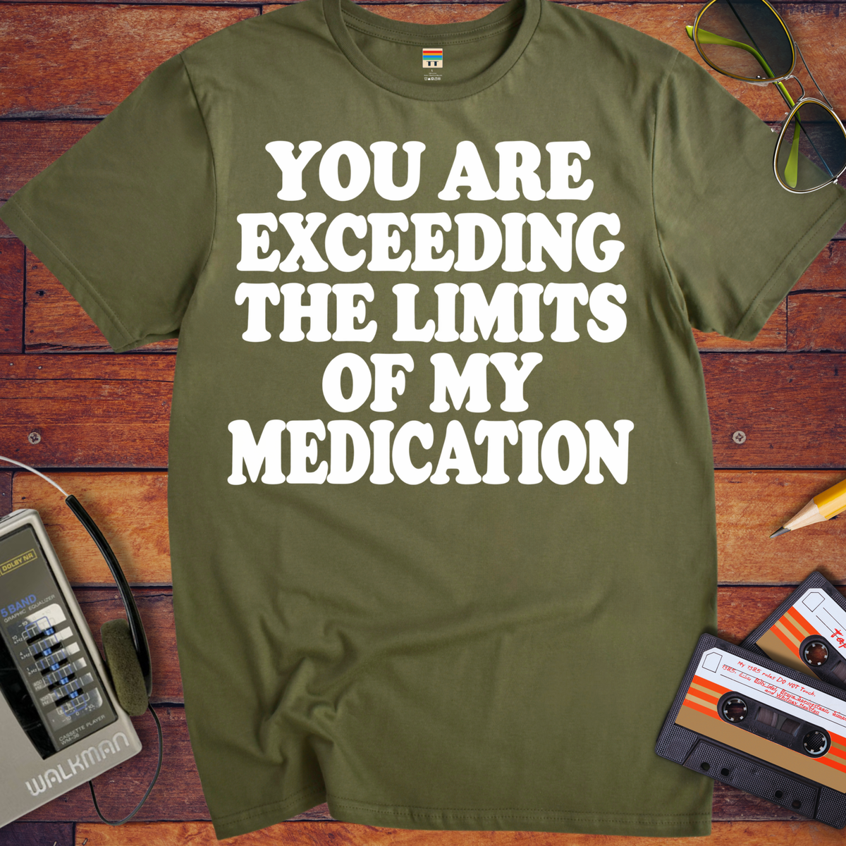 'You Are Exceeding The Limits' Funny T-Shirts