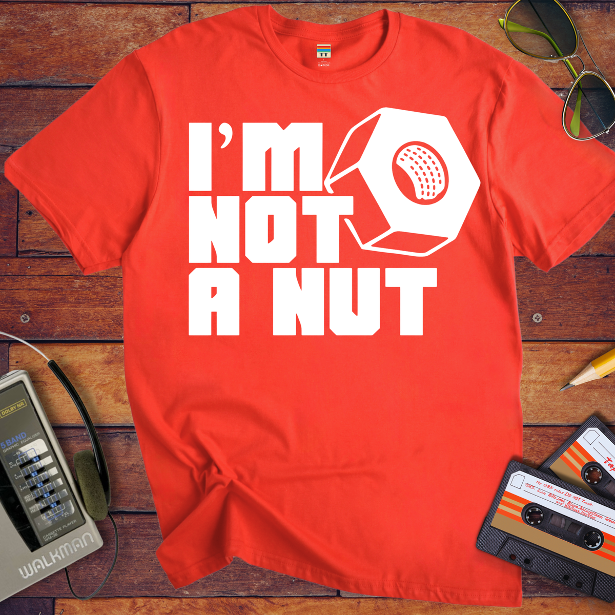 'I'M Not a Nut' Funny T-Shirts