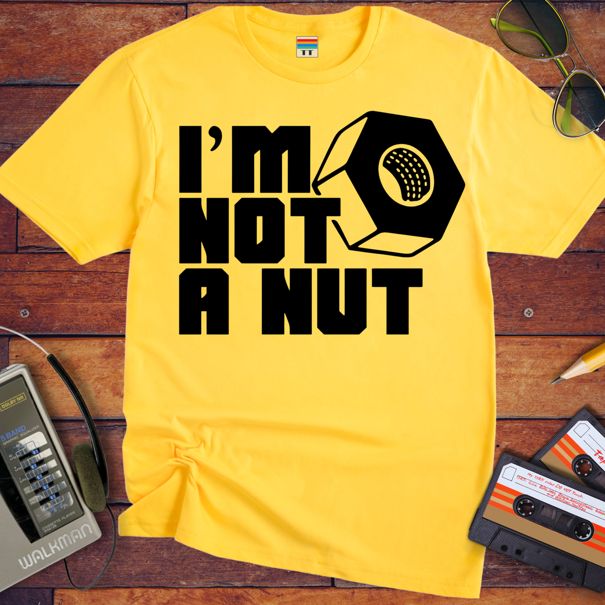 'I'M Not a Nut' Funny T-Shirts