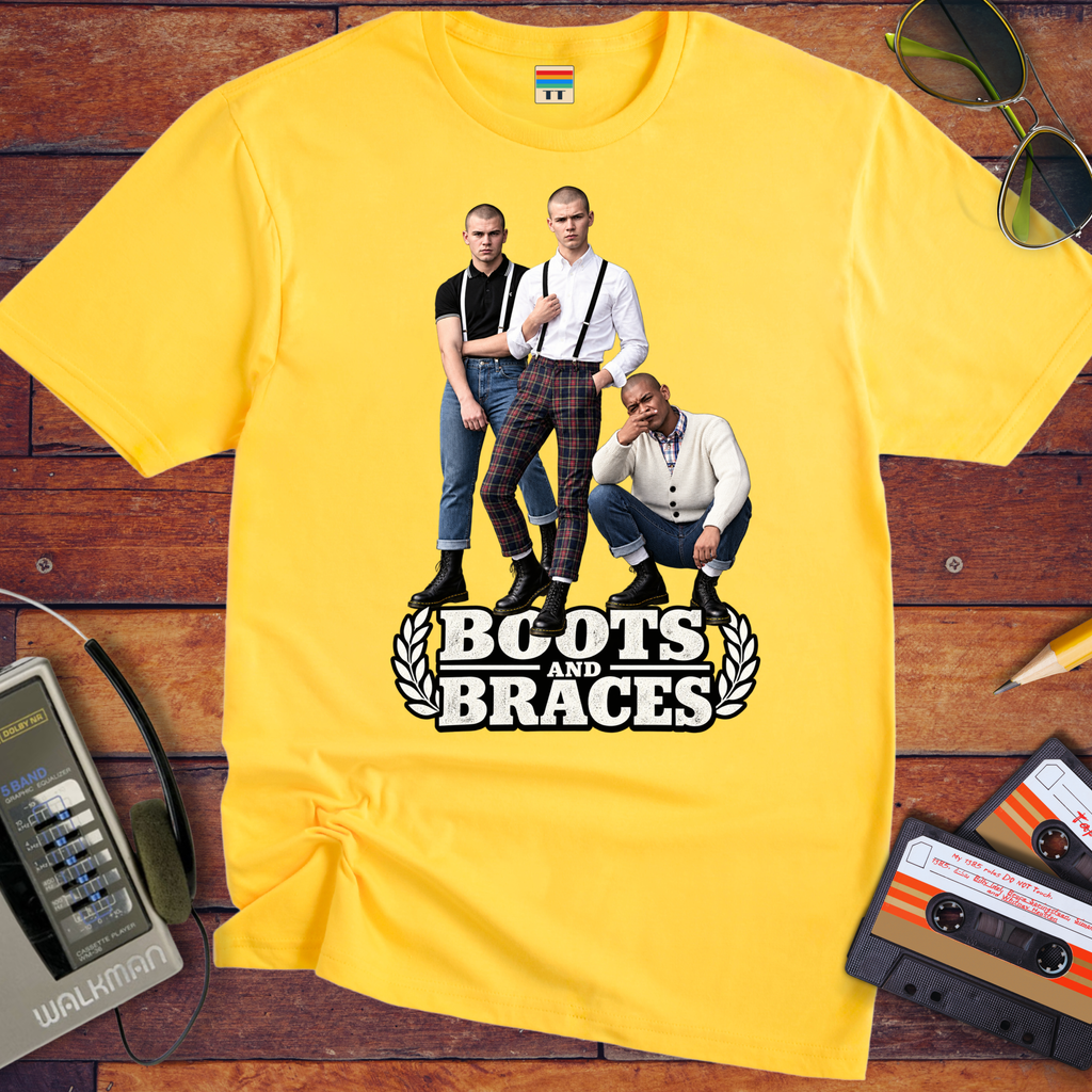 'Boots and Braces' Funny T-Shirts