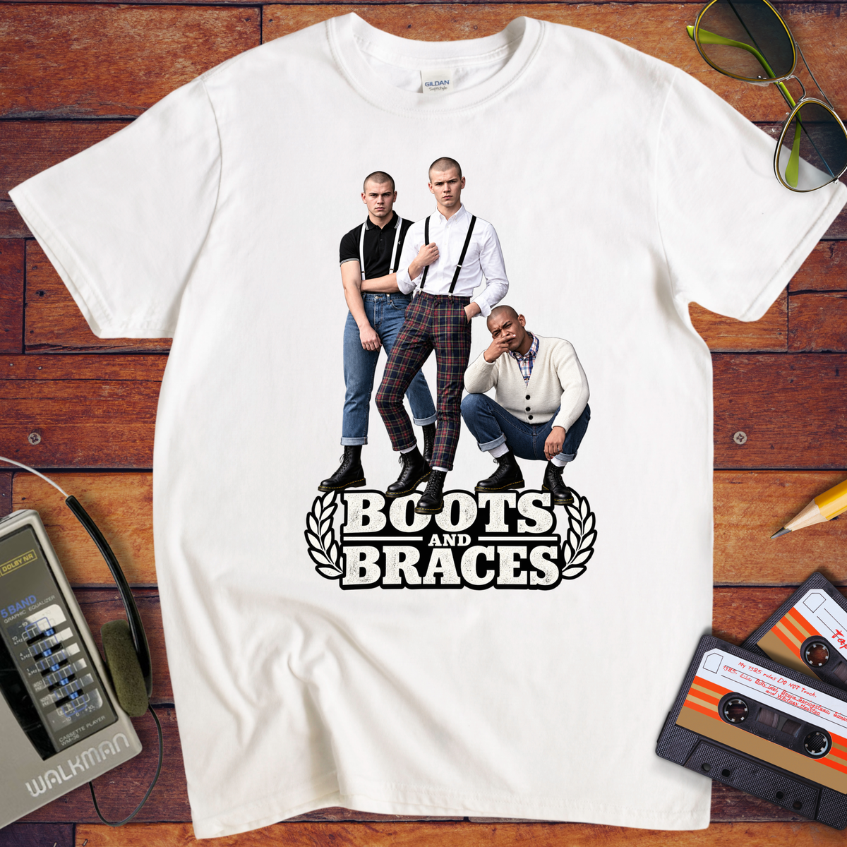 'Boots and Braces' Funny T-Shirts