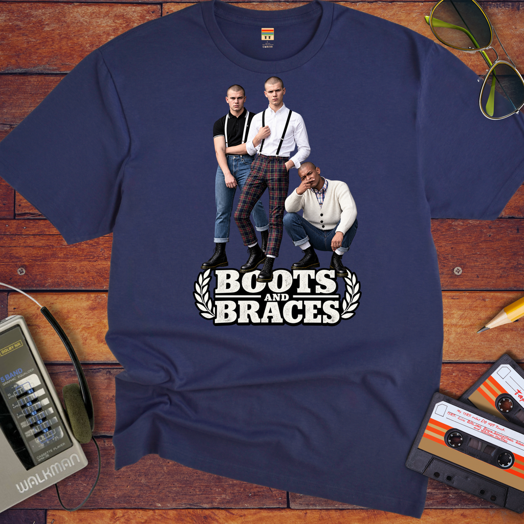 'Boots and Braces' Funny T-Shirts