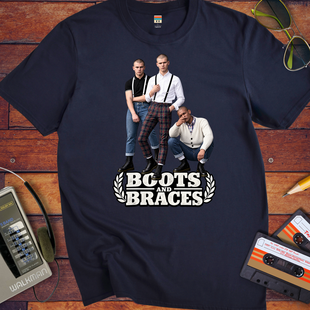 'Boots and Braces' Funny T-Shirts