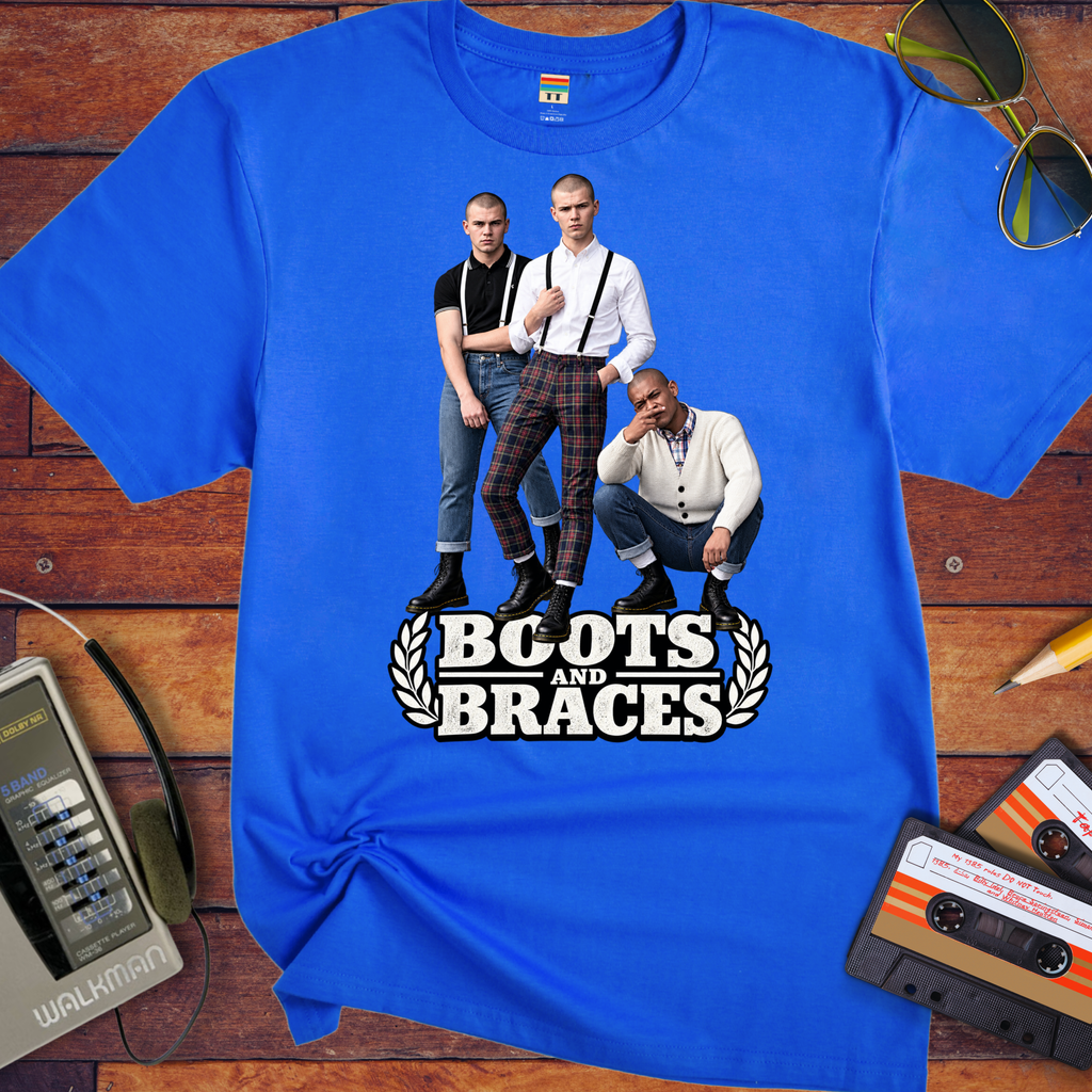'Boots and Braces' Funny T-Shirts