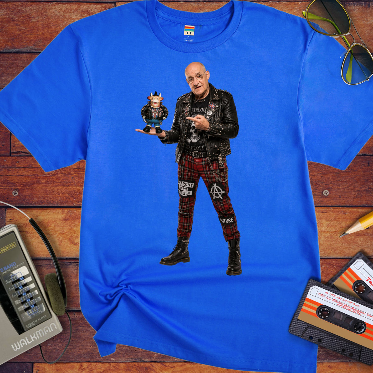 'Jim Bowen Punk Rocker' Funny T-Shirts