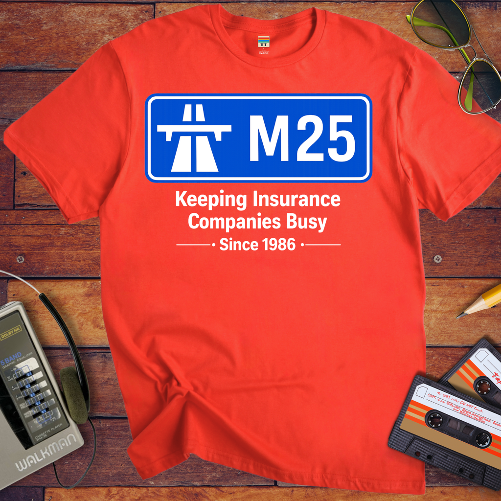 'M25' Funny T-Shirts