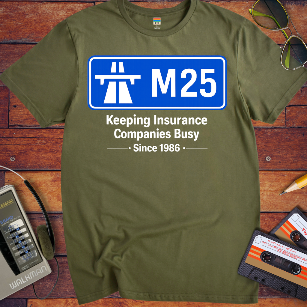 'M25' Funny T-Shirts