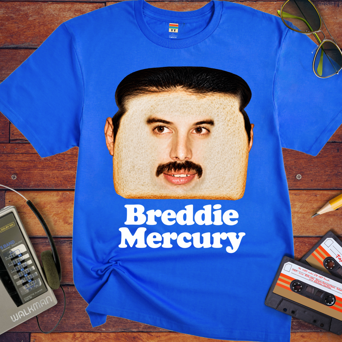 'Breddie Mercury'  Funny T-Shirts