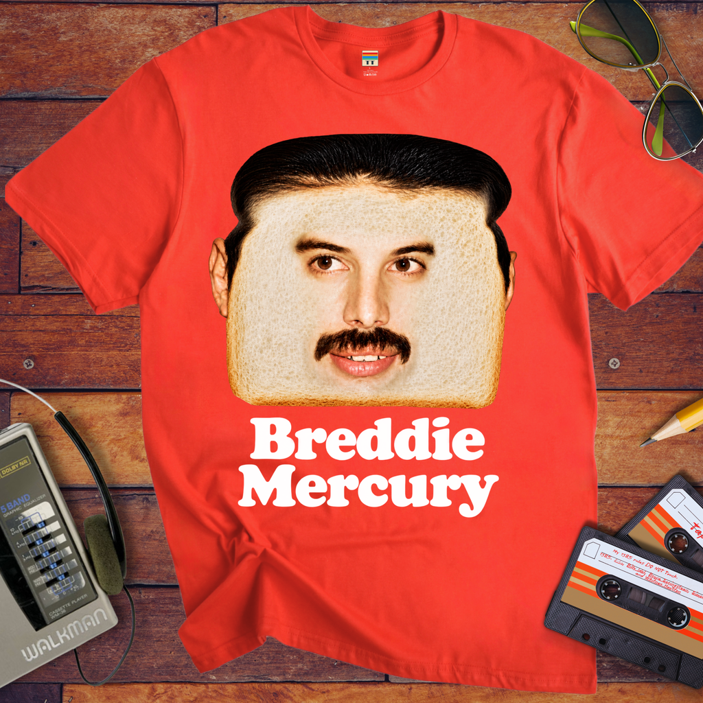 'Breddie Mercury'  Funny T-Shirts