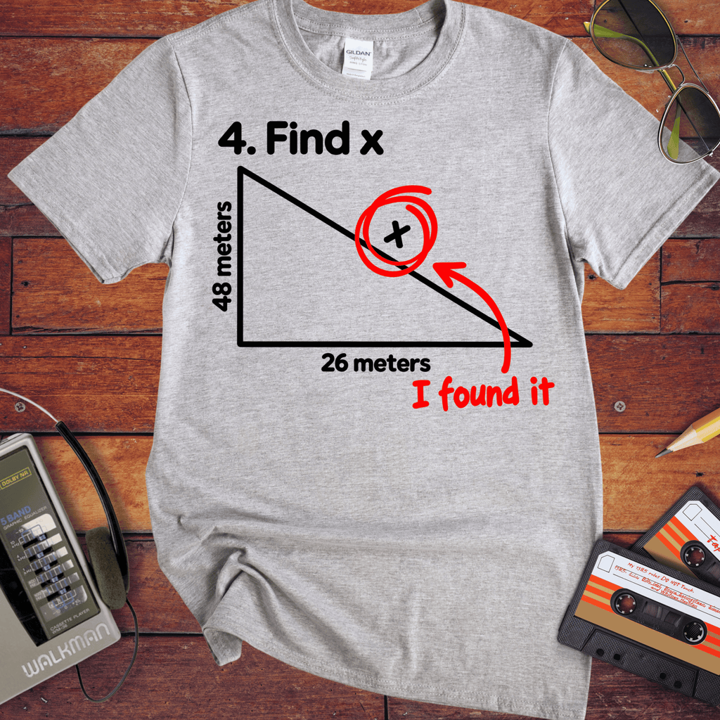 'Find X'  Funny T-Shirts