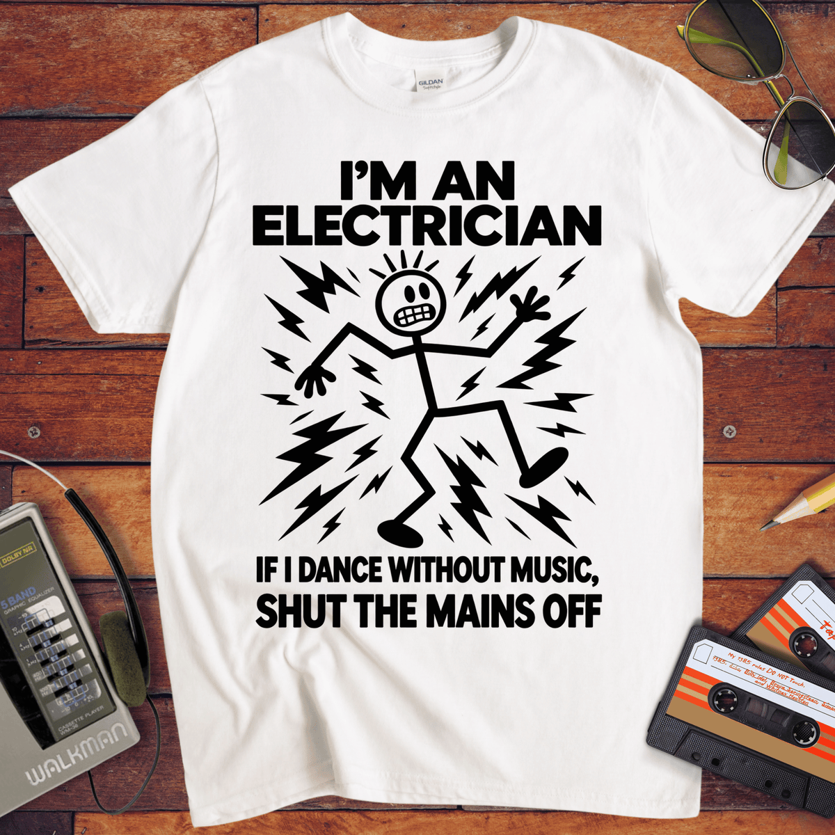 'I'm an Electrician'  Funny T-Shirts