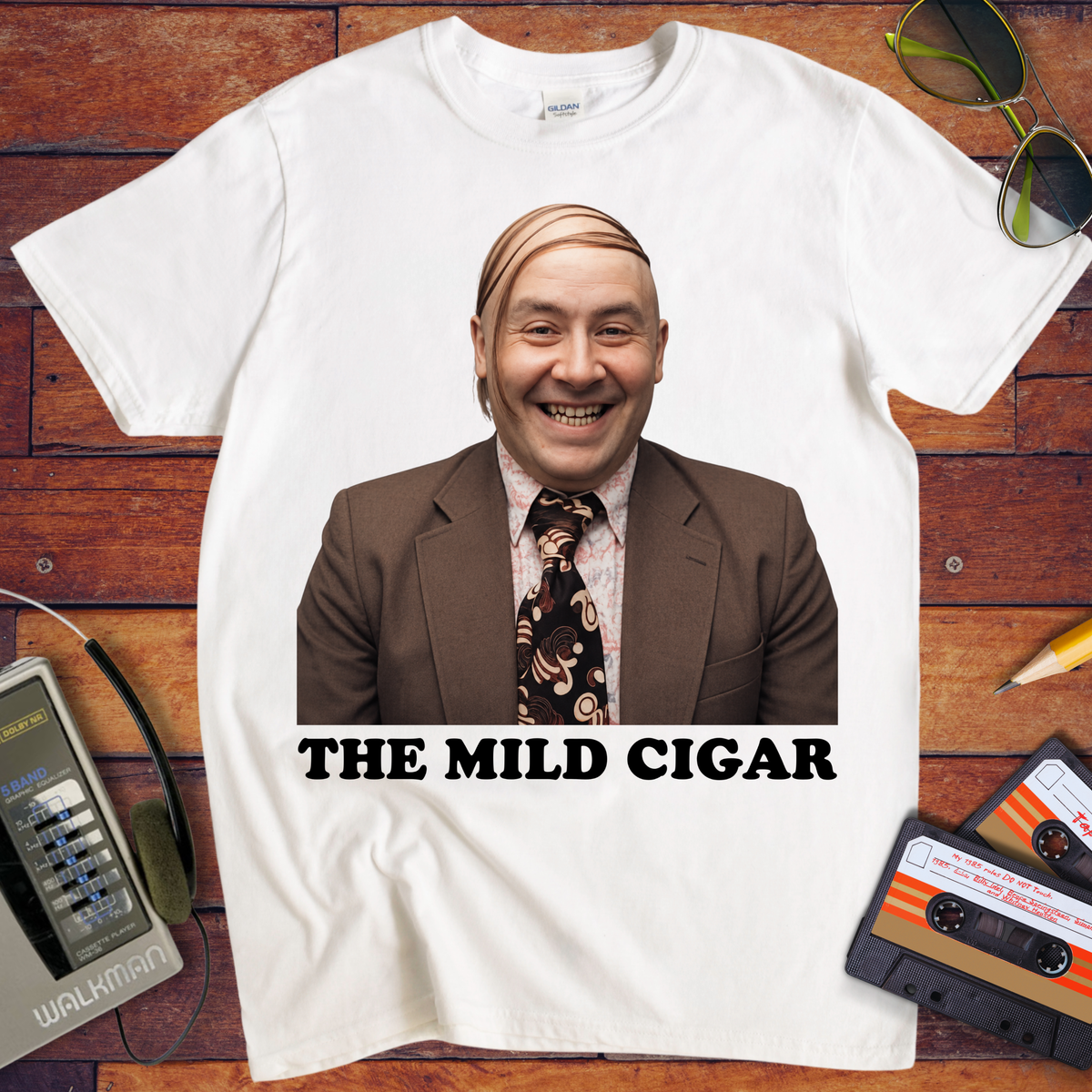 'The Mild Cigar'  Funny T-Shirts