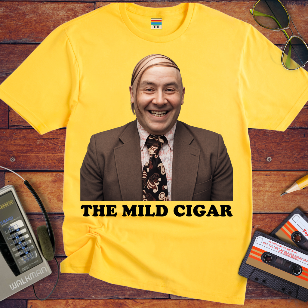 'The Mild Cigar'  Funny T-Shirts