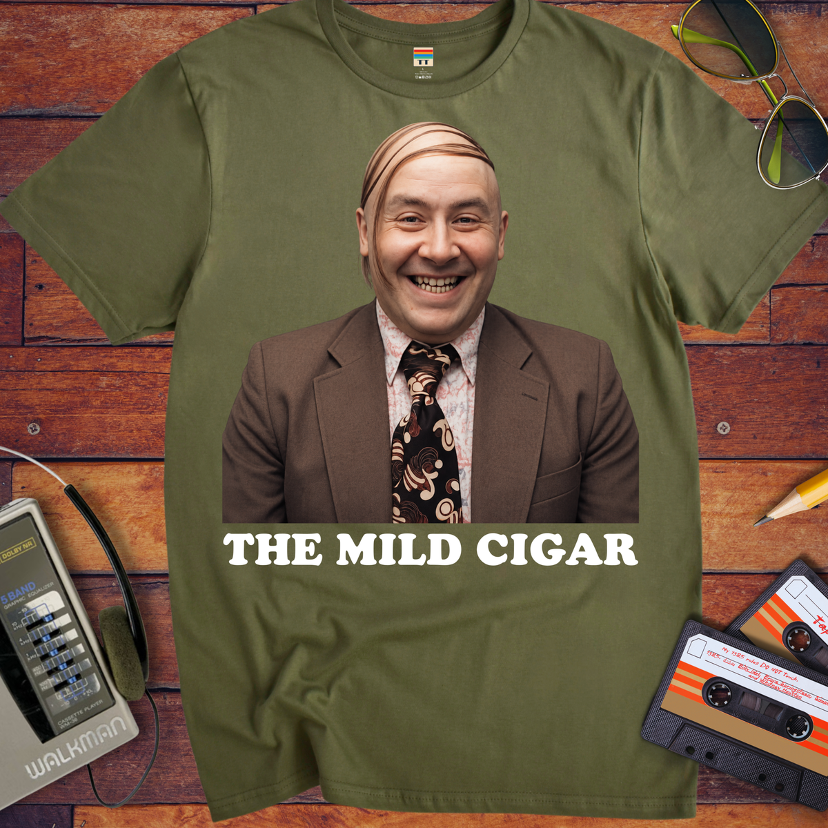 'The Mild Cigar'  Funny T-Shirts