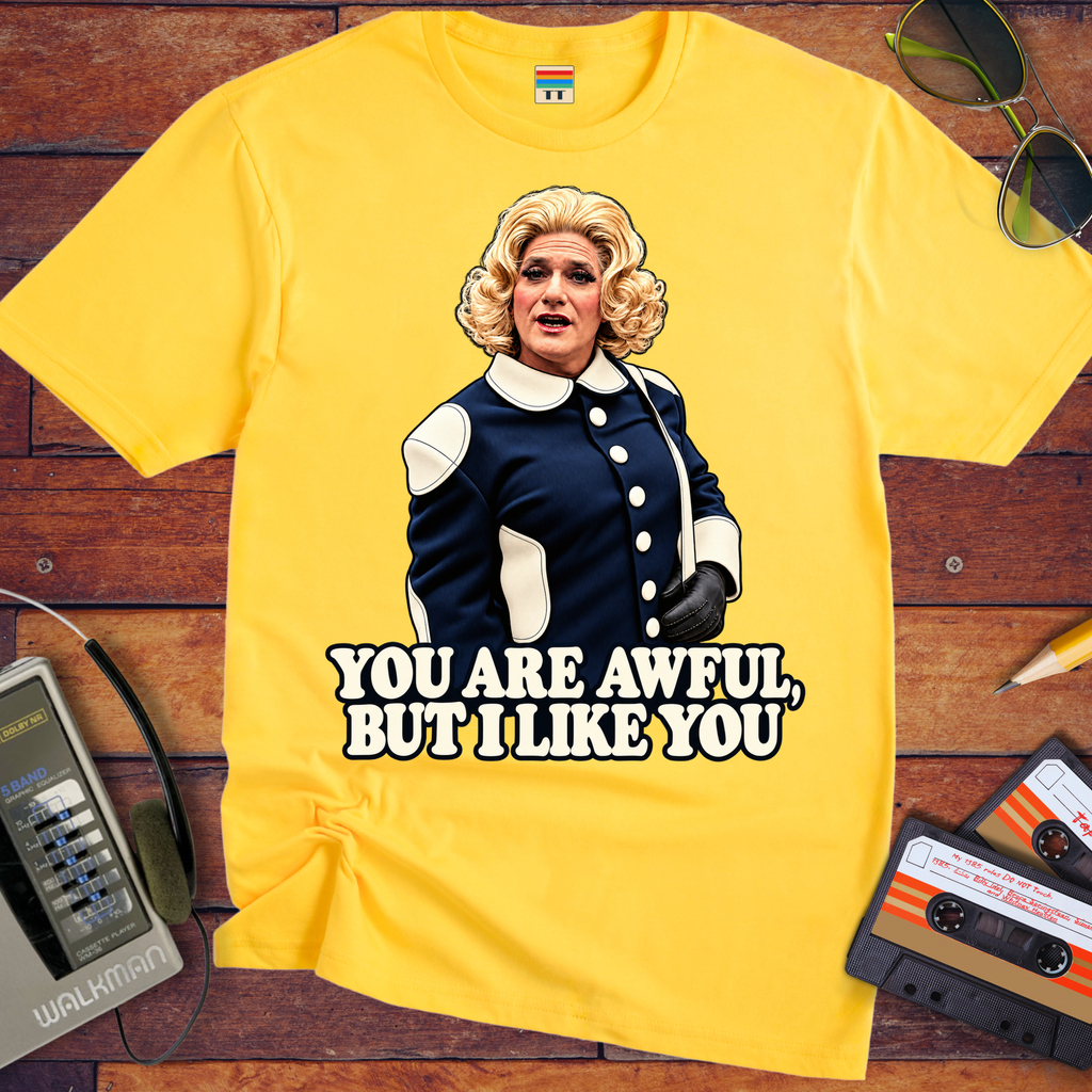 'You are awful, but I like you'  Funny T-Shirts