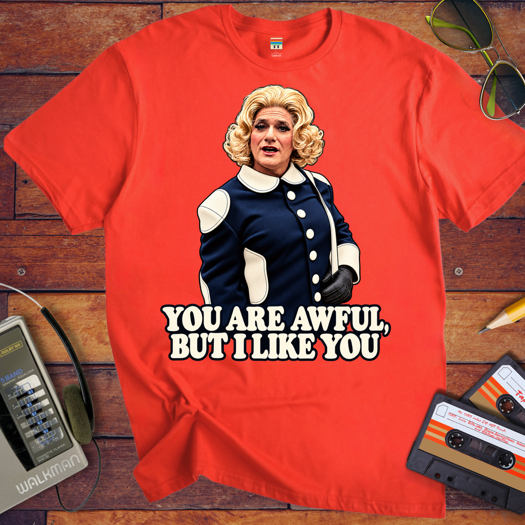 'You are awful, but I like you'  Funny T-Shirts